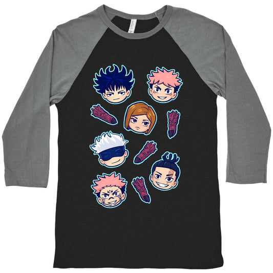 Sorcerers and Demon Fingers Baseball Tee