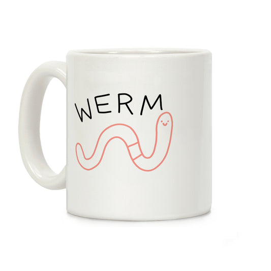 Werm Derpy Worm Coffee Mug