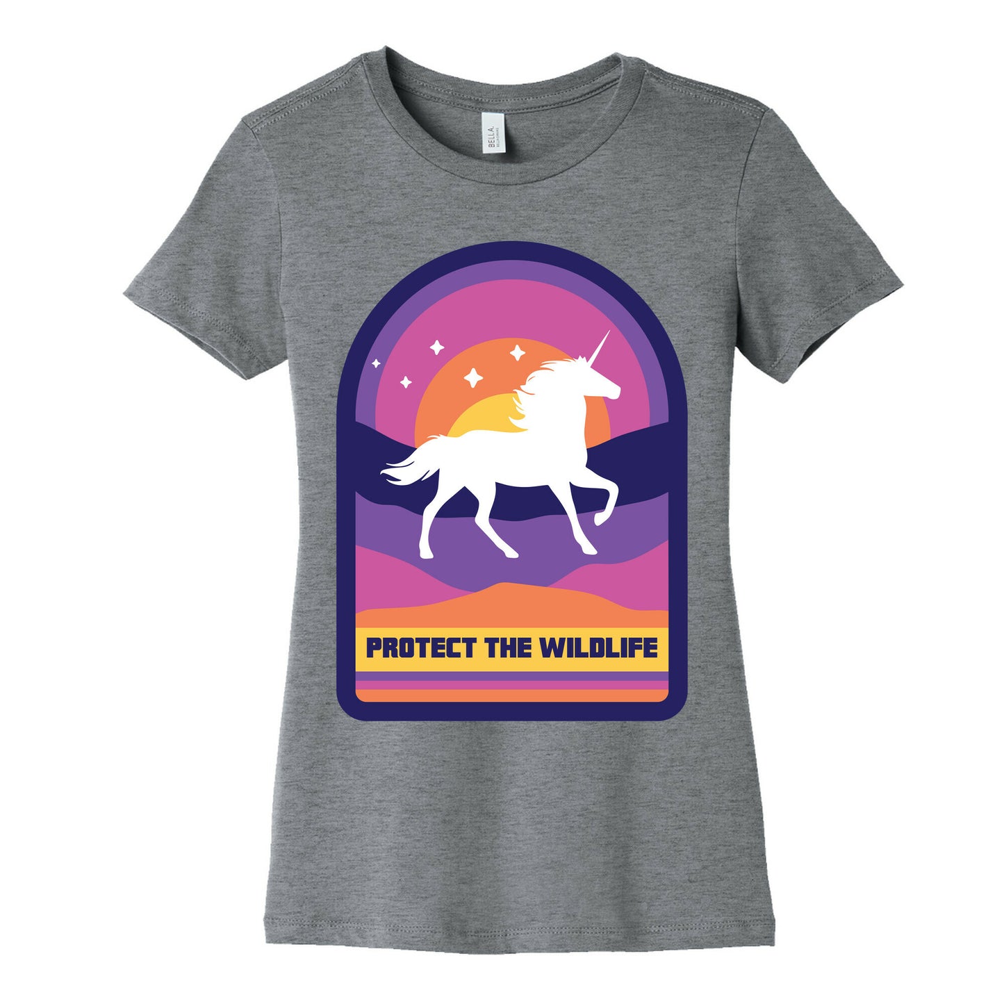 Protect The Wildlife (Unicorn) Women's Cotton Tee