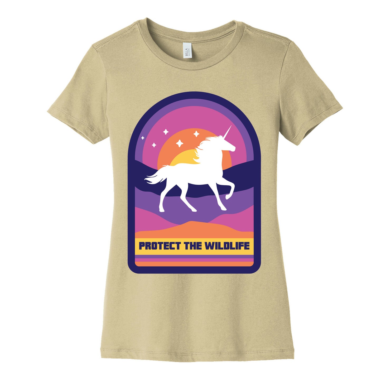 Protect The Wildlife (Unicorn) Women's Cotton Tee