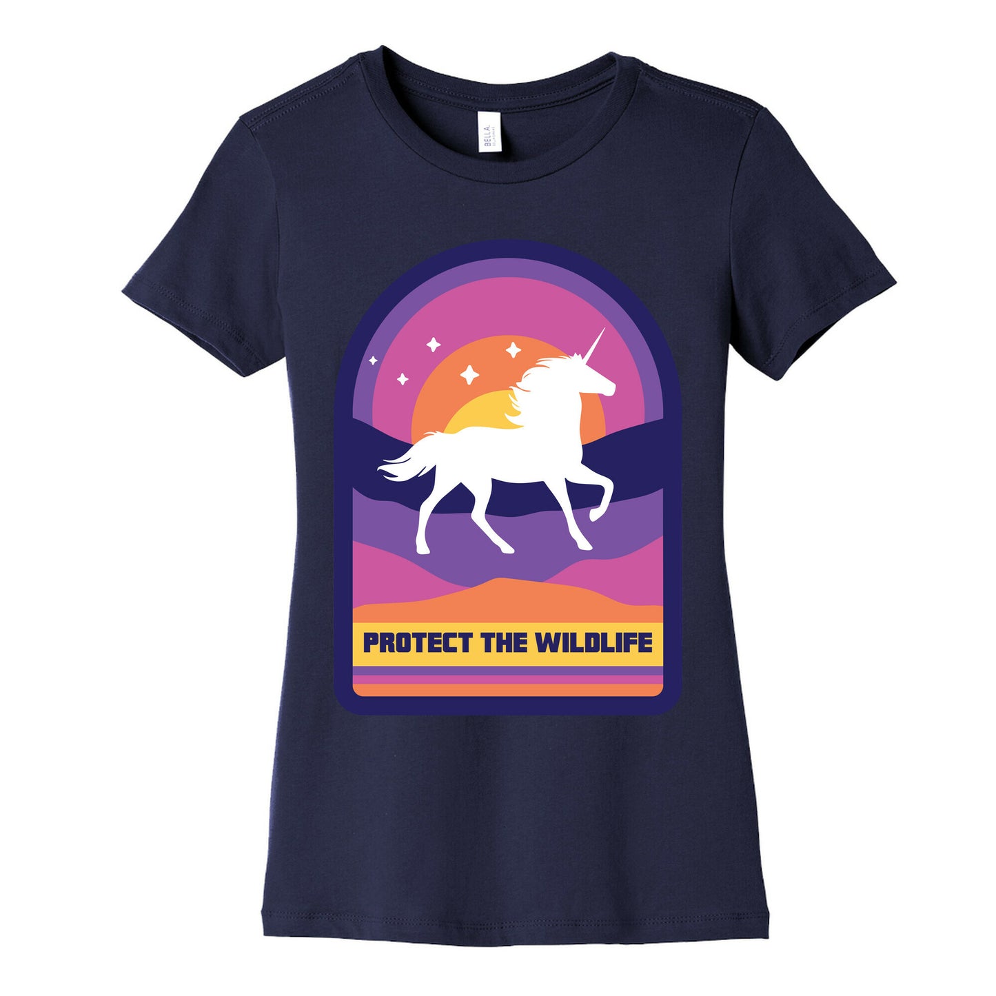 Protect The Wildlife (Unicorn) Women's Cotton Tee