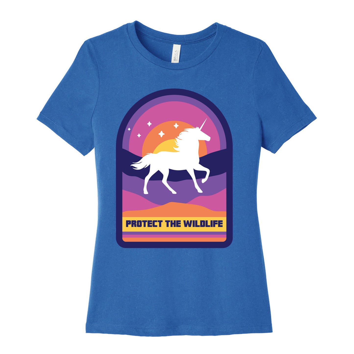 Protect The Wildlife (Unicorn) Women's Cotton Tee