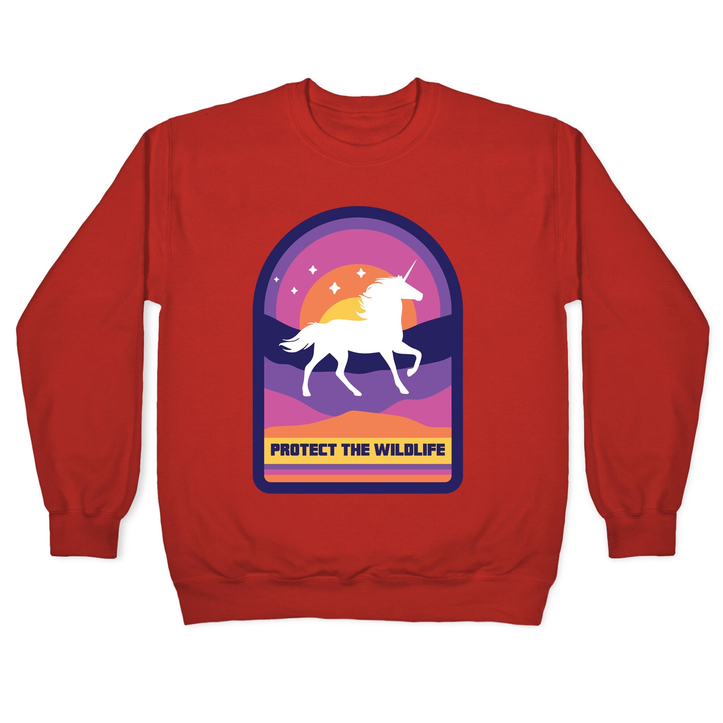 Protect The Wildlife (Unicorn) Crewneck Sweatshirt