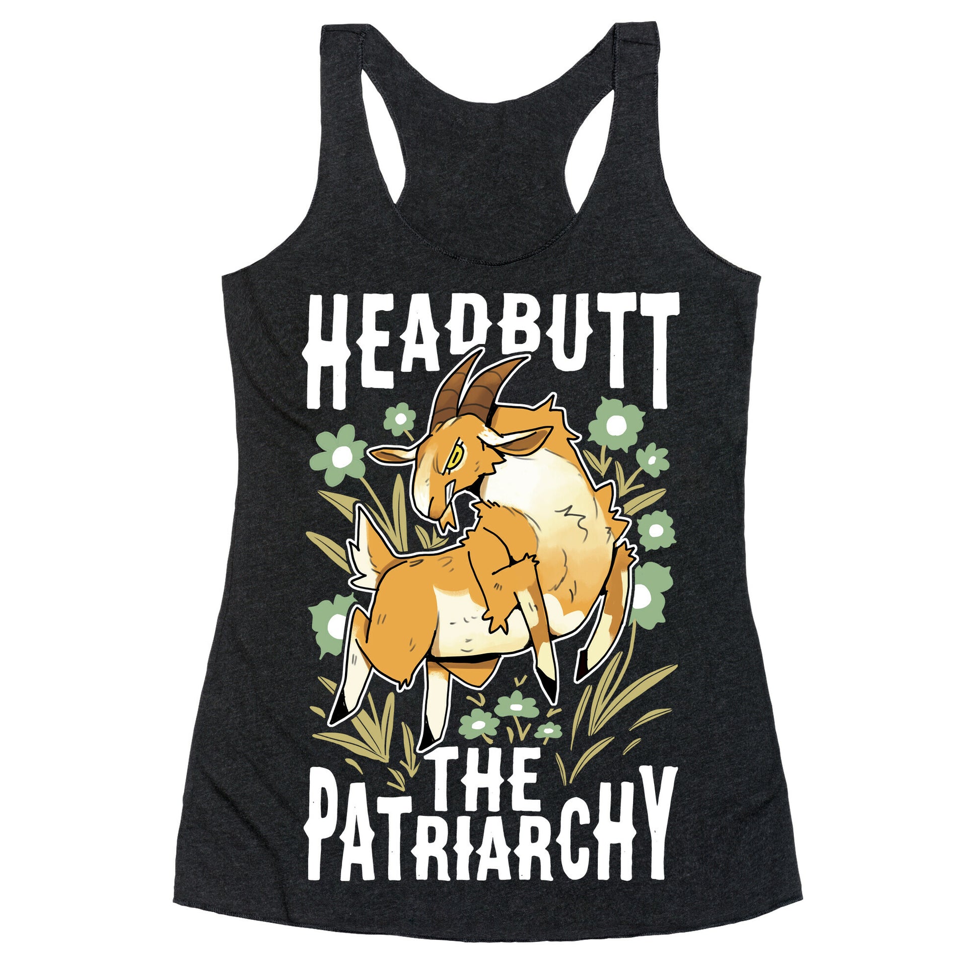 Headbutt The Patriarchy Racerback Tank