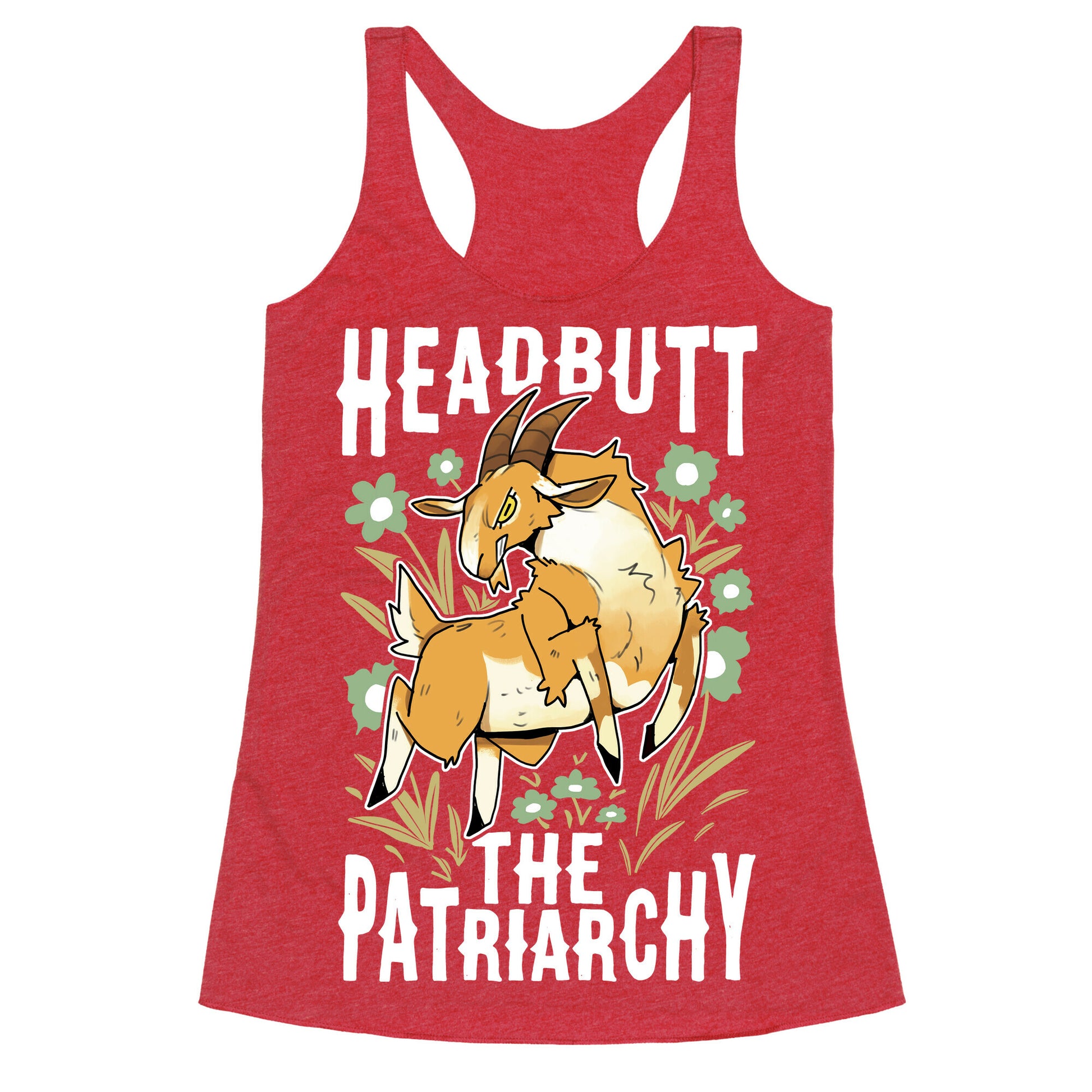 Headbutt The Patriarchy Racerback Tank