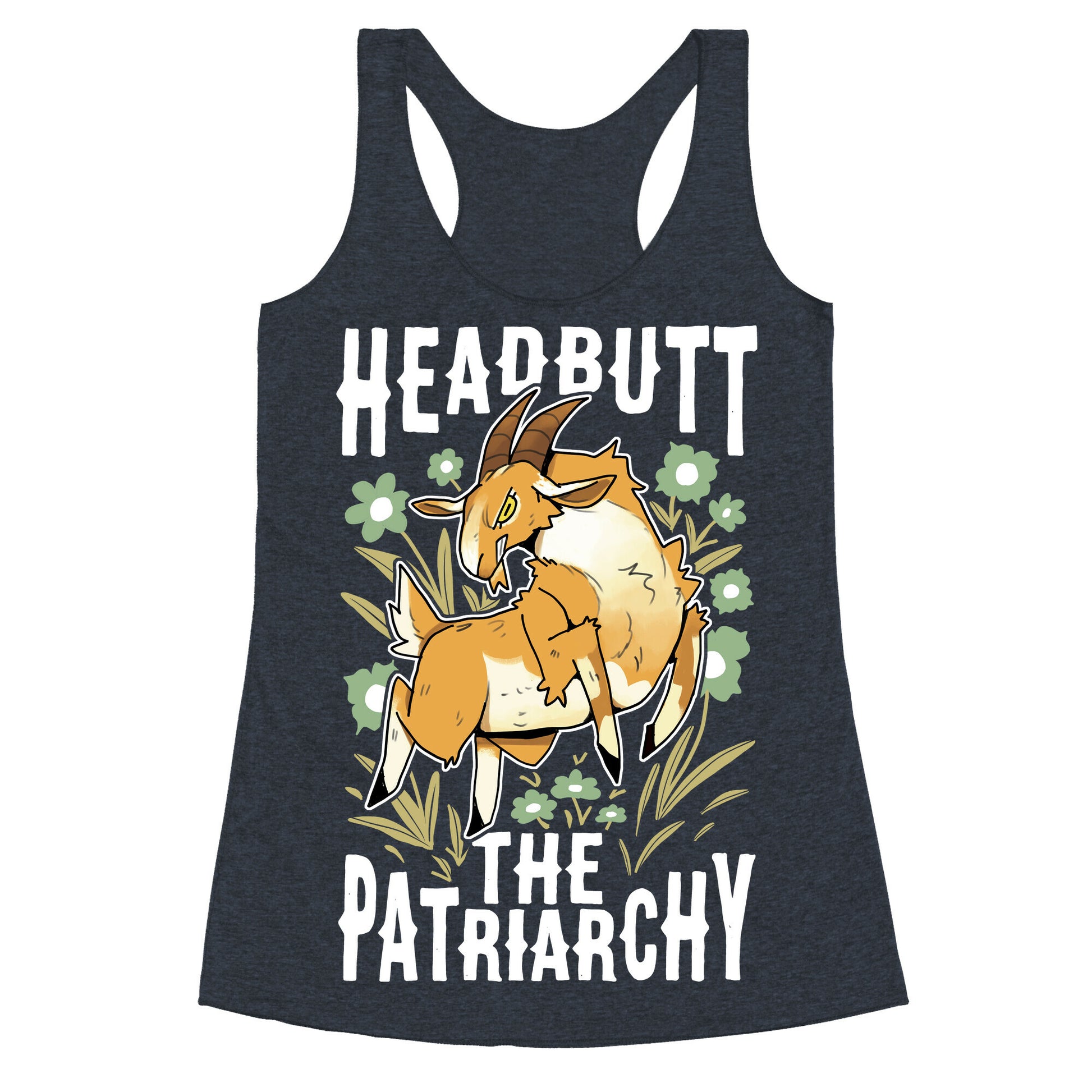 Headbutt The Patriarchy Racerback Tank