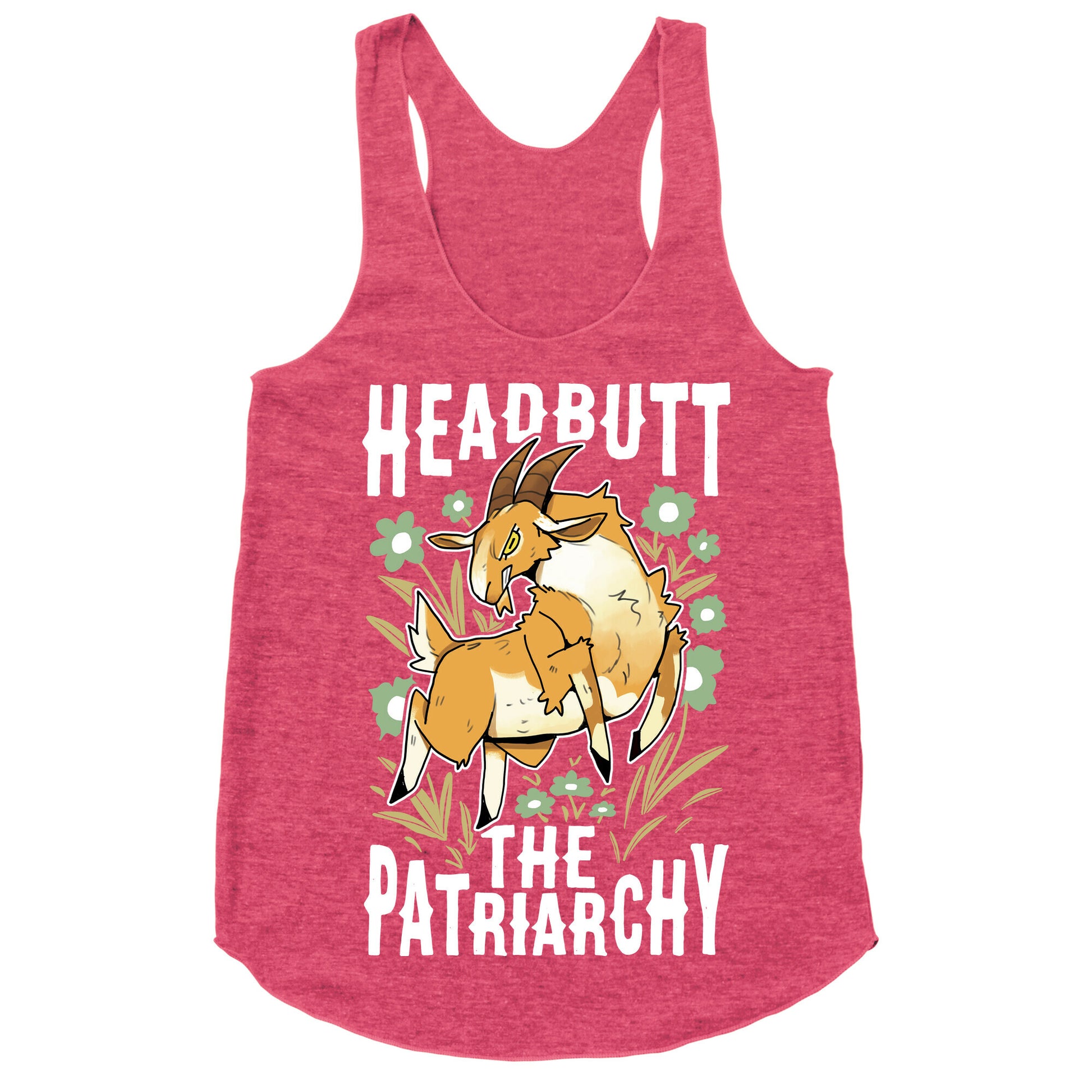 Headbutt The Patriarchy Racerback Tank