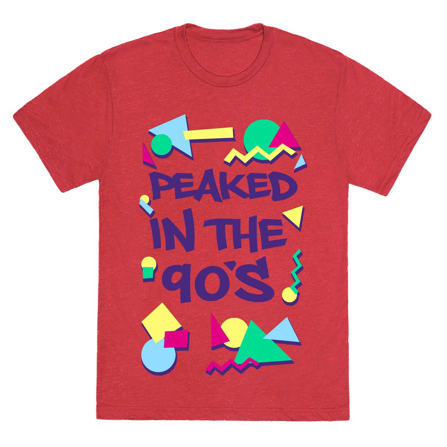 Peaked in the 90's Unisex Triblend Tee