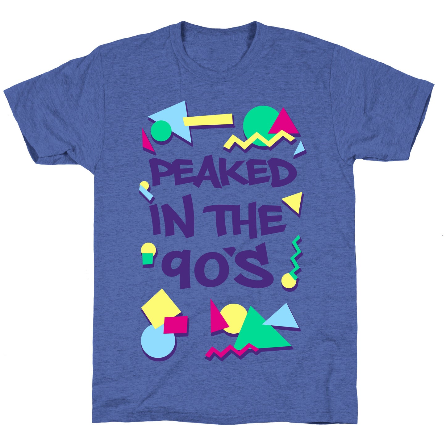 Peaked in the 90's Unisex Triblend Tee