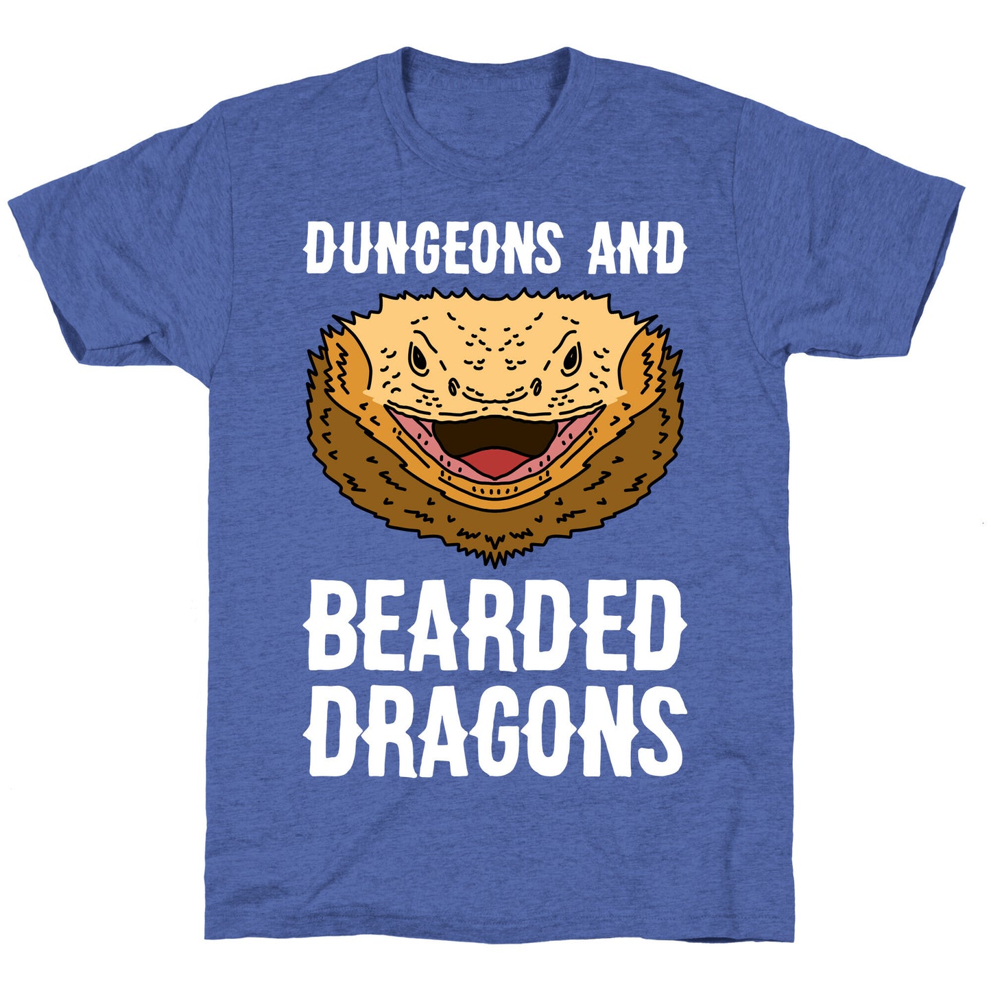Dungeons And Bearded Dragons Unisex Triblend Tee