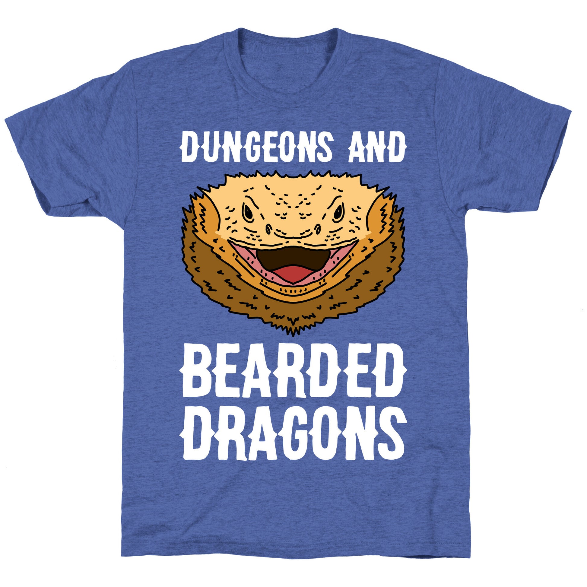 Dungeons And Bearded Dragons Unisex Triblend Tee