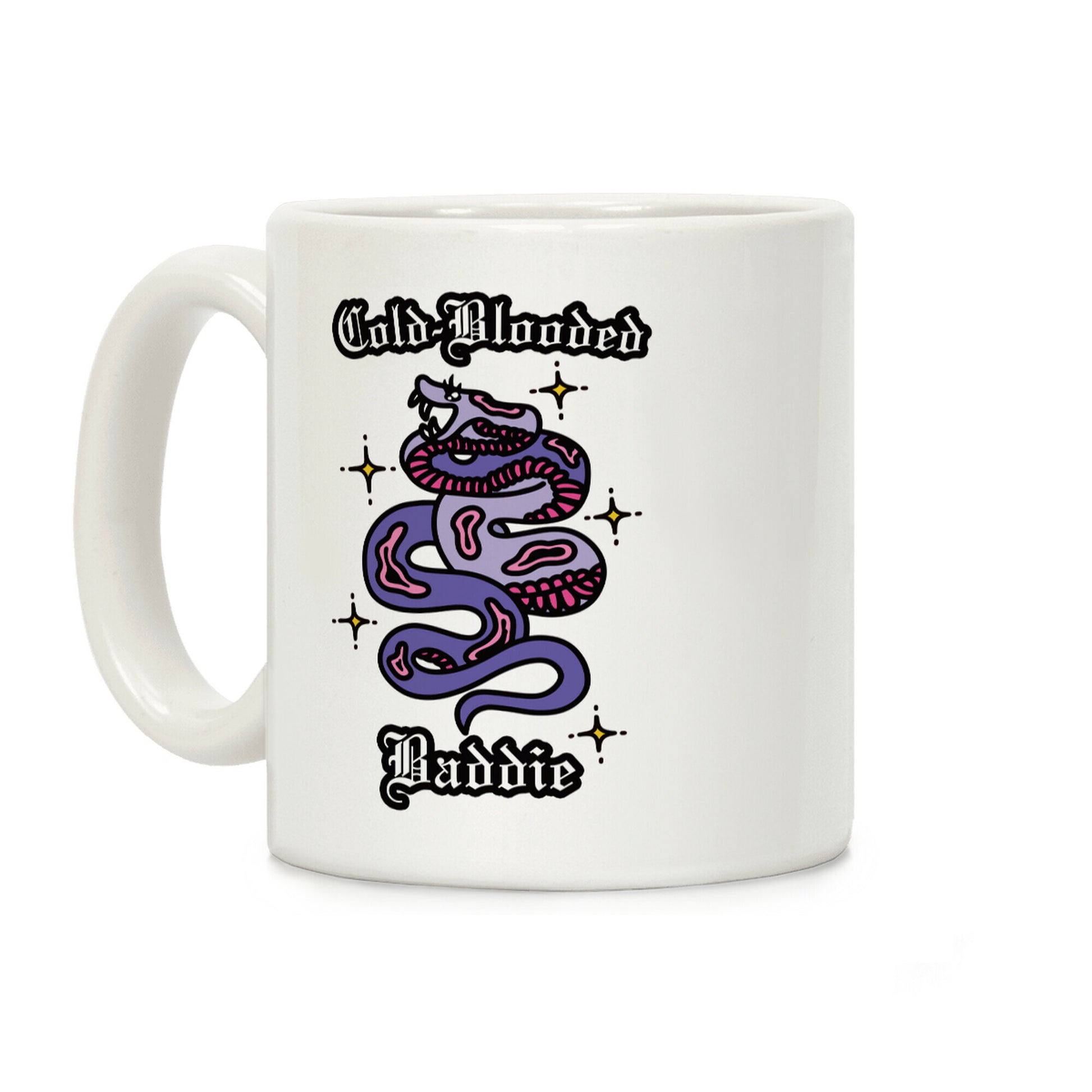 Cold-Blooded Baddie (Snake) Coffee Mug