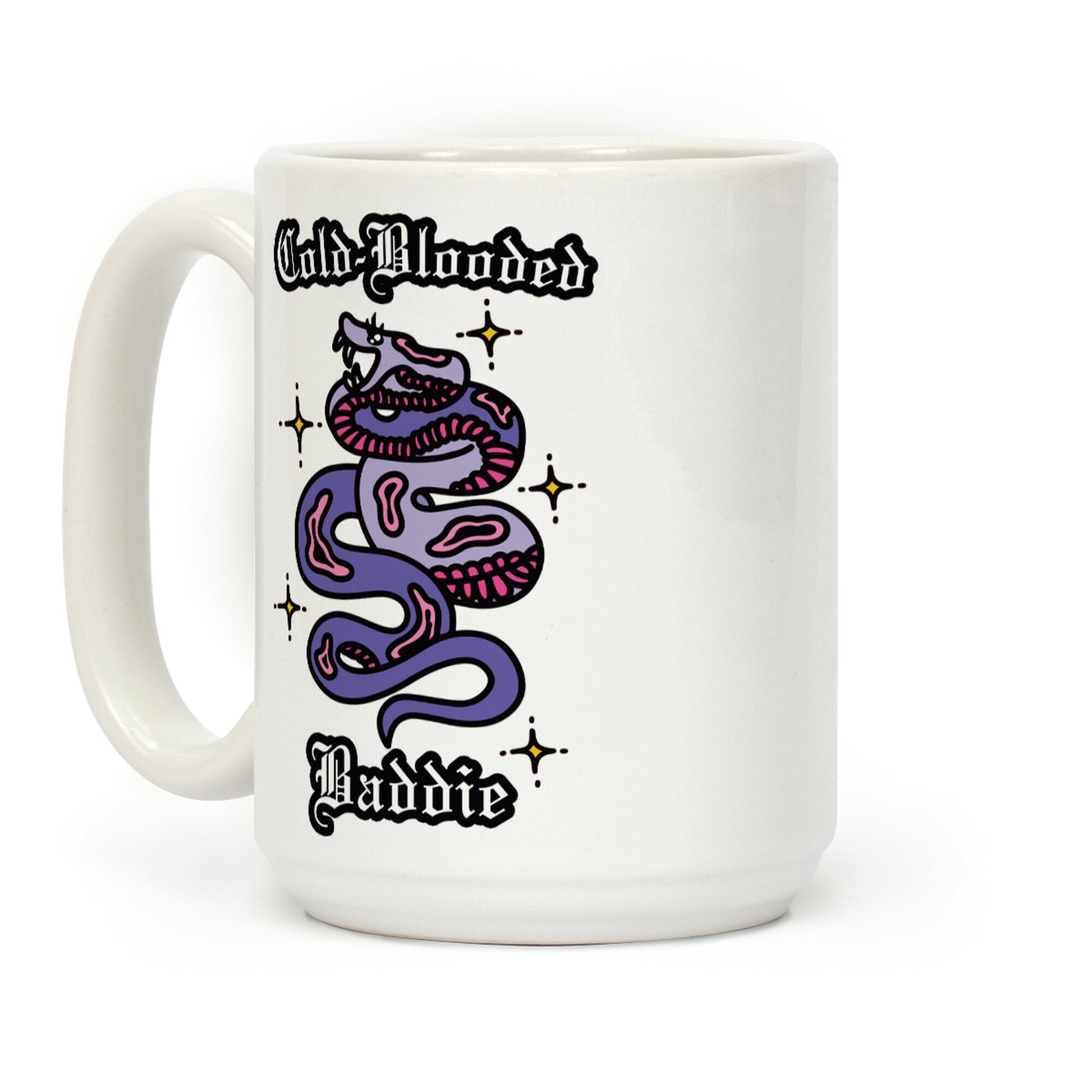 Cold-Blooded Baddie (Snake) Coffee Mug