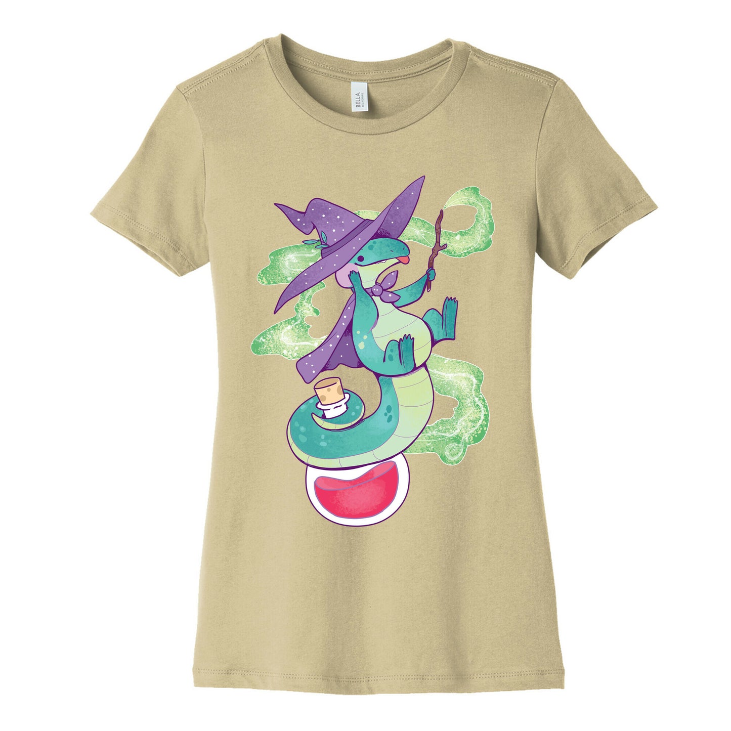 Lizard Wizard Women's Cotton Tee