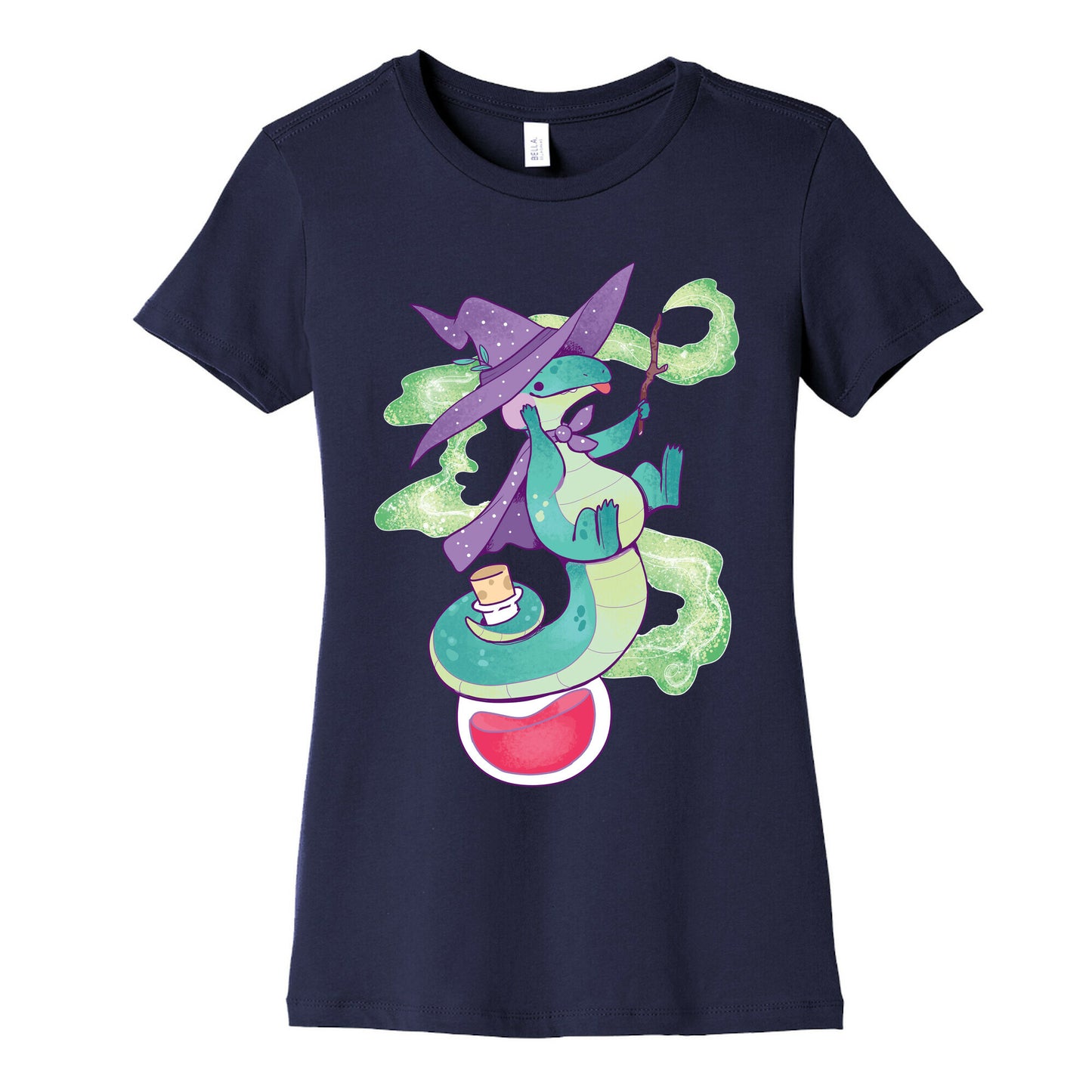 Lizard Wizard Women's Cotton Tee