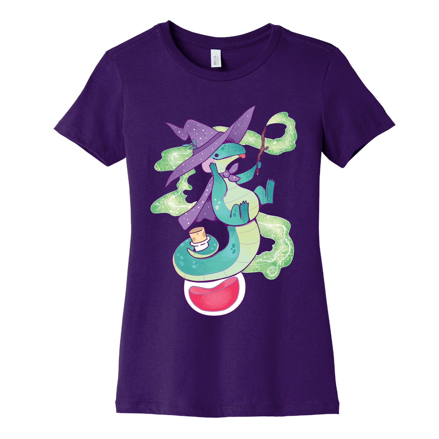 Lizard Wizard Women's Cotton Tee