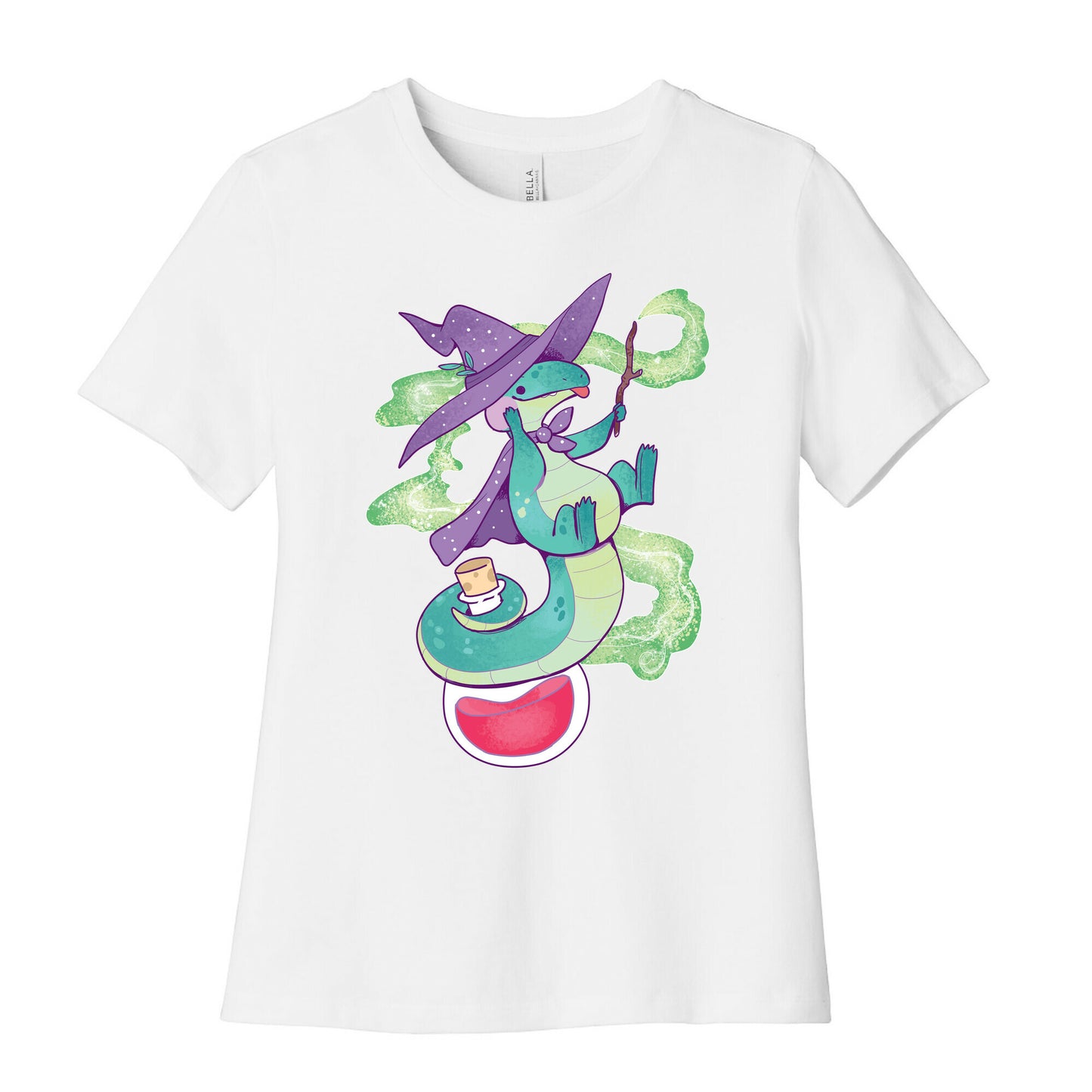 Lizard Wizard Women's Cotton Tee