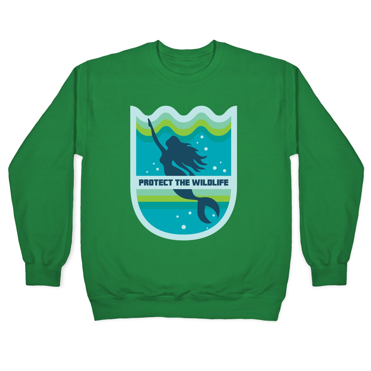 Protect The Wildlife (Mermaid) Crewneck Sweatshirt