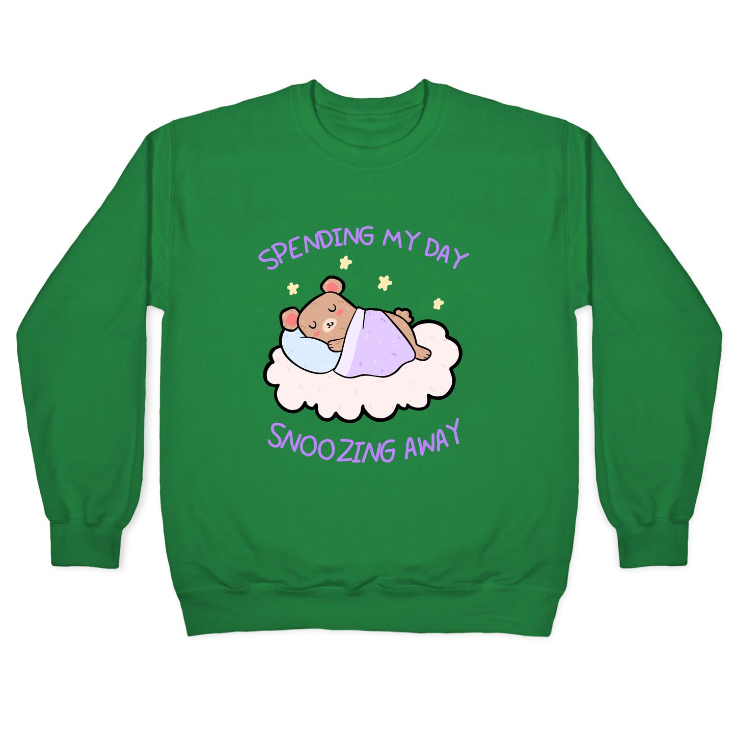 Spending My Day Snoozing Away Crewneck Sweatshirt