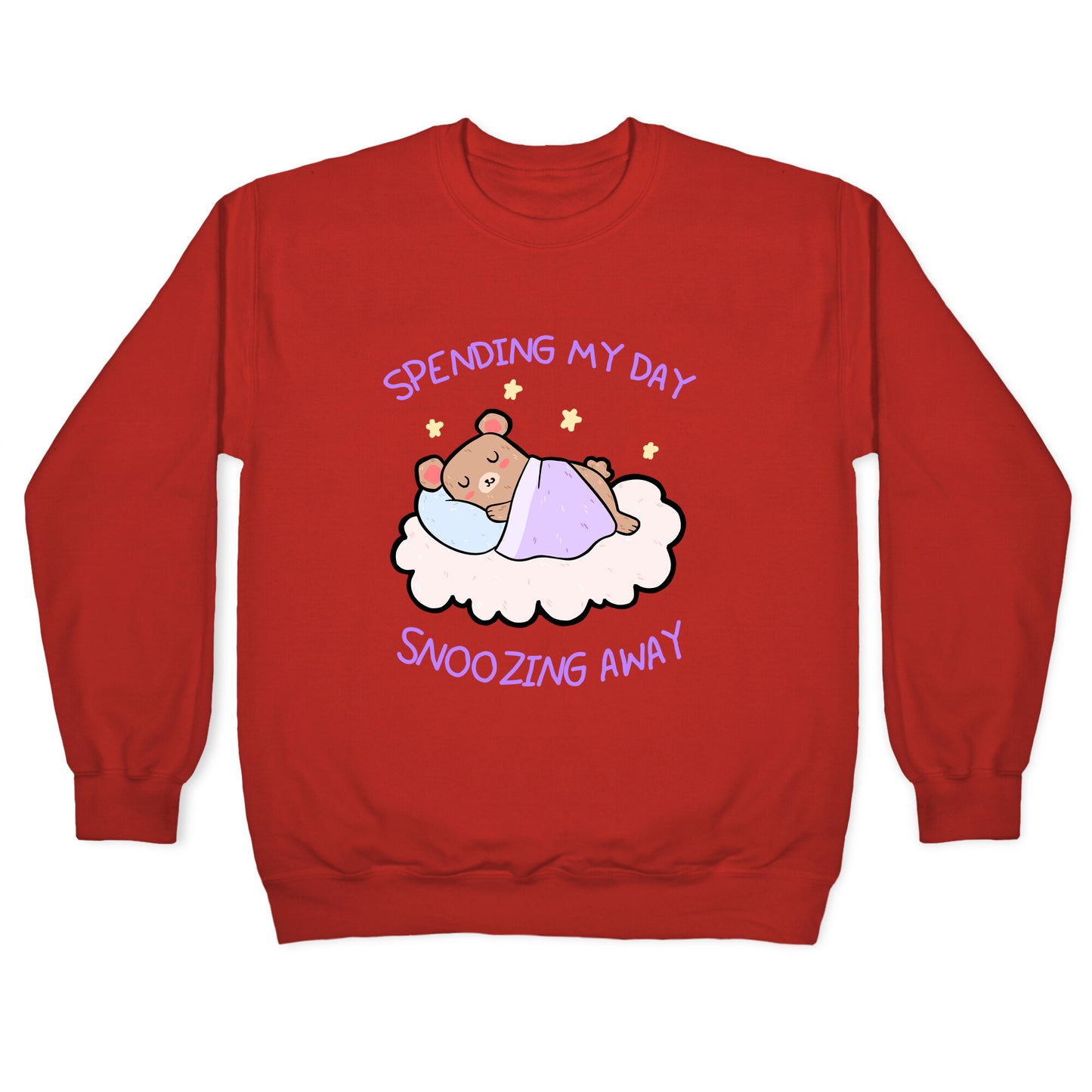 Spending My Day Snoozing Away Crewneck Sweatshirt