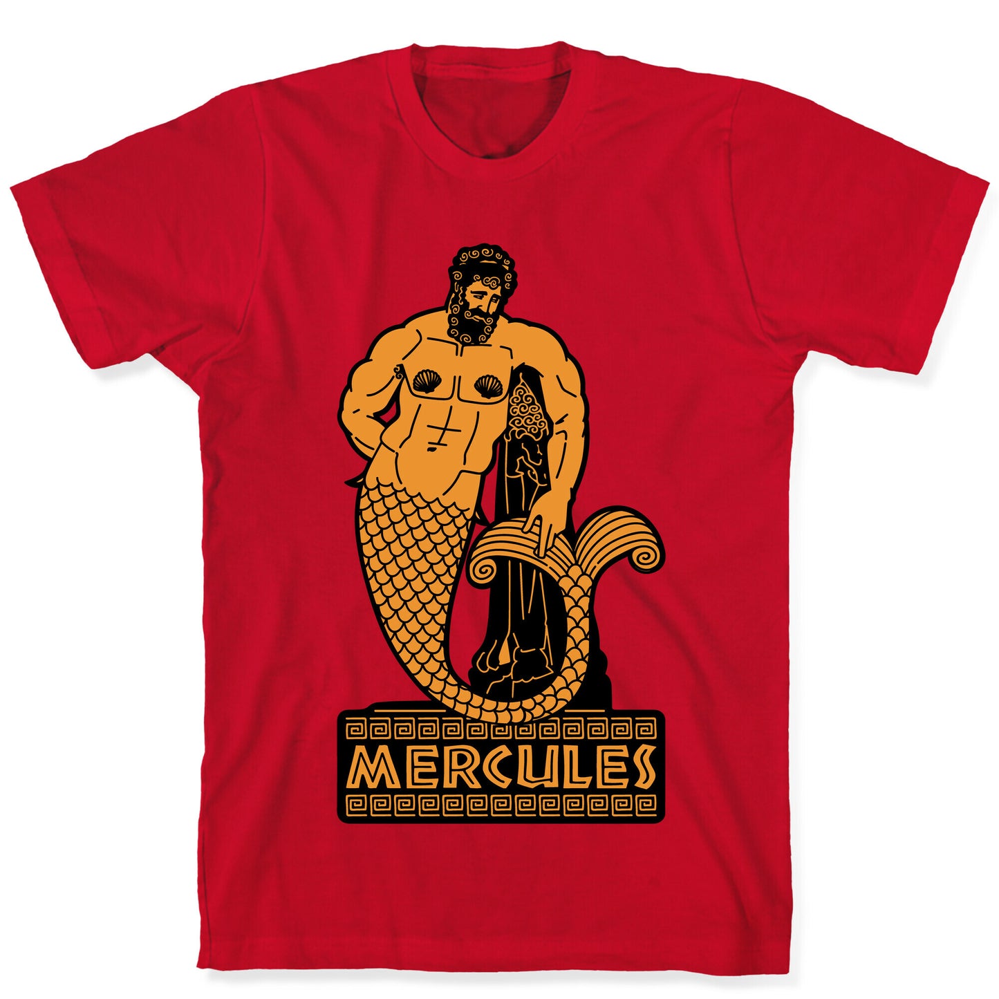 Mercules Merman Hercules Parody T-Shirt