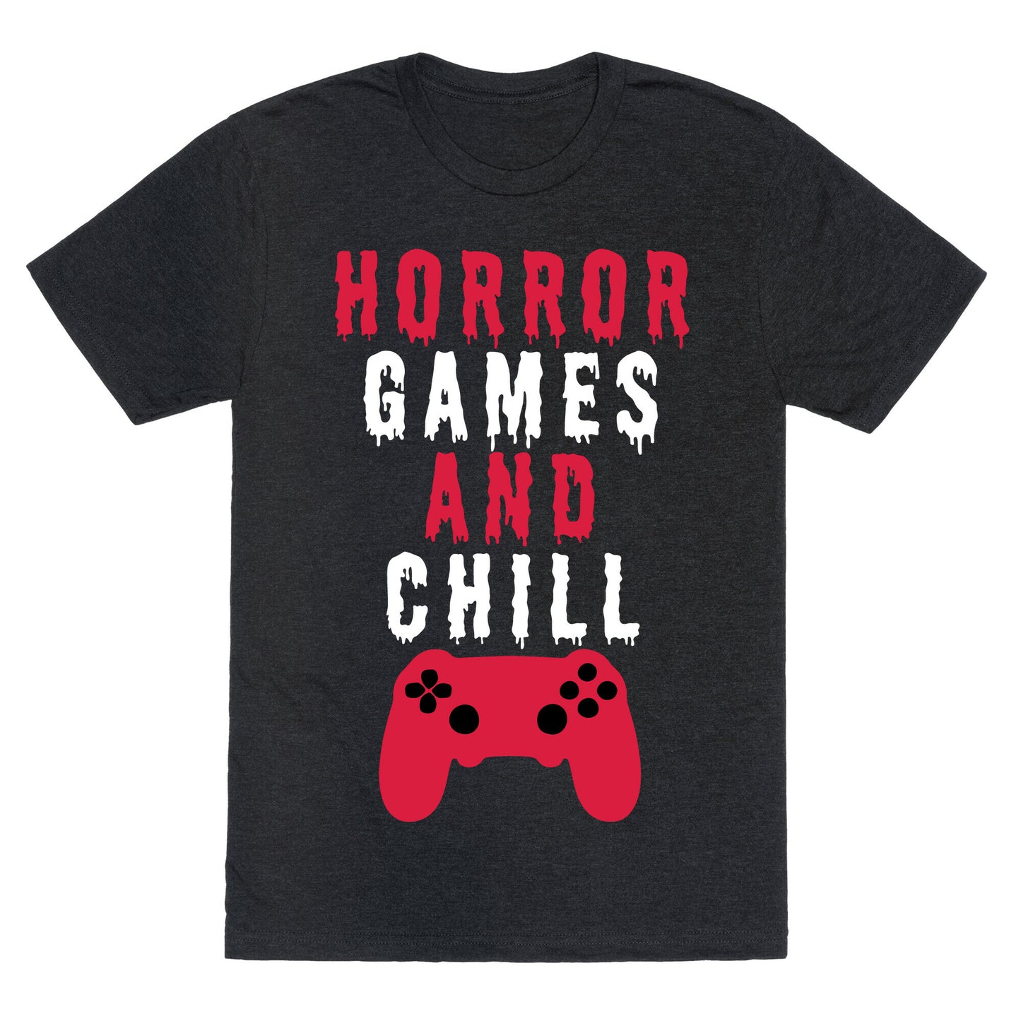 Horror Games And Chill Unisex Triblend Tee