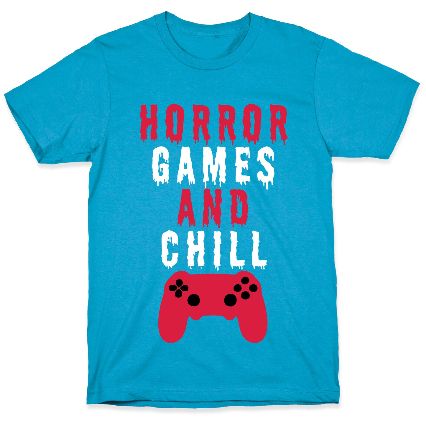 Horror Games And Chill Unisex Triblend Tee