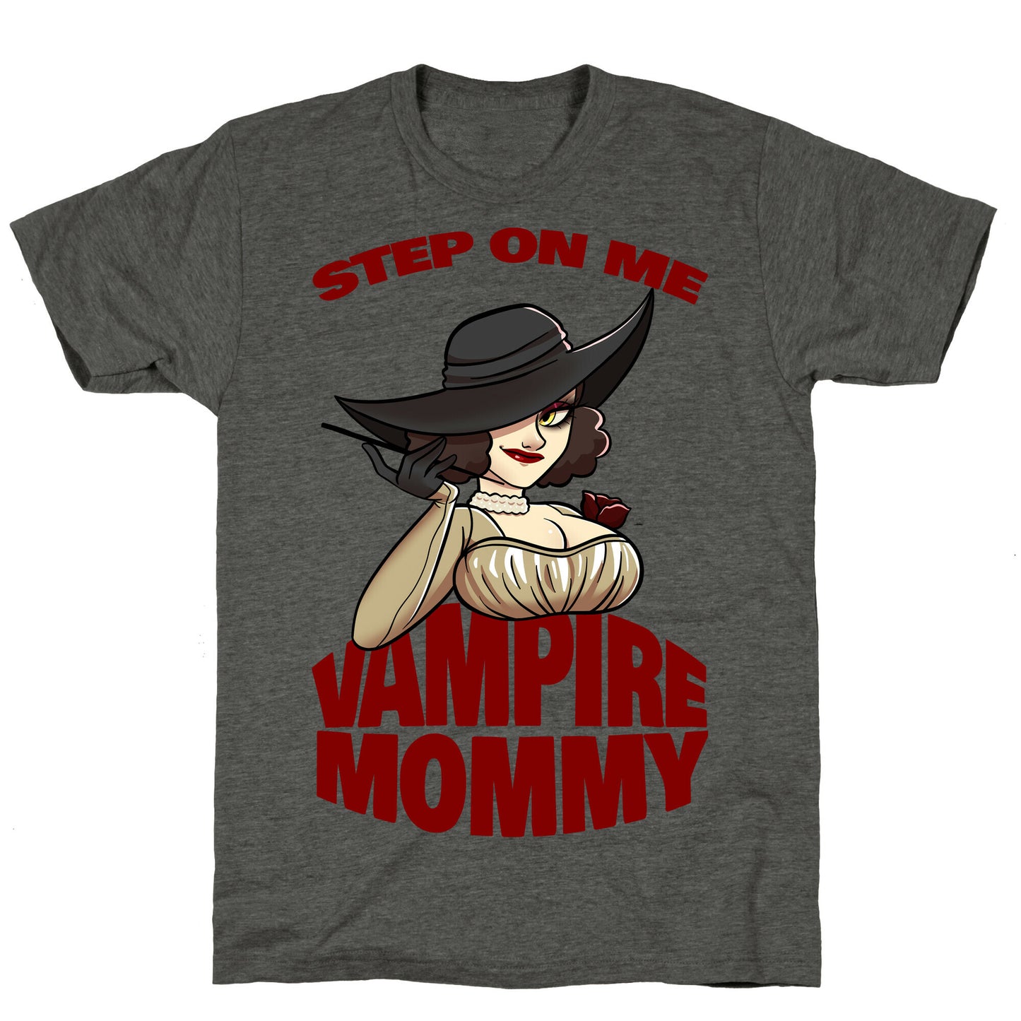 Step On Me Vampire Mommy Unisex Triblend Tee