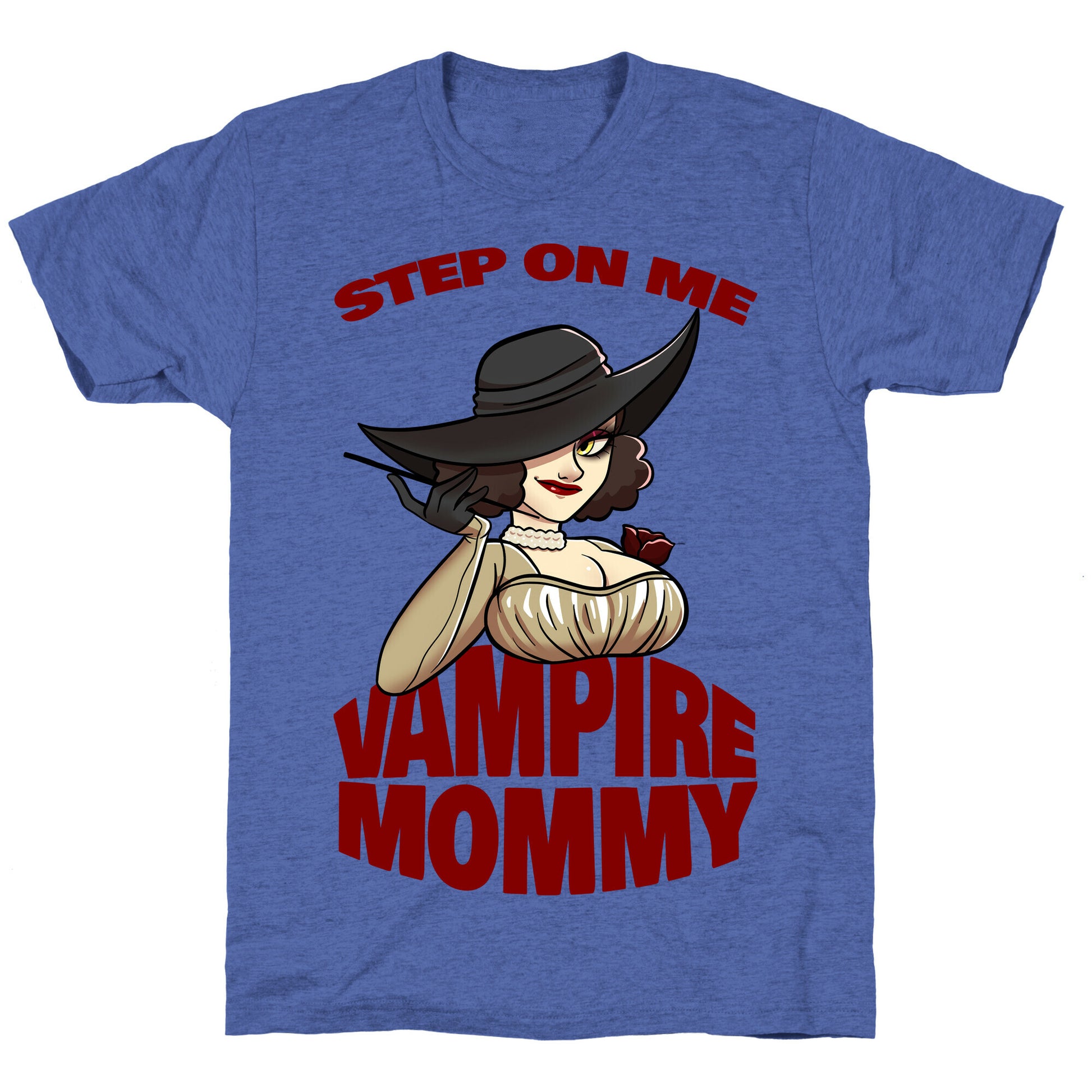 Step On Me Vampire Mommy Unisex Triblend Tee