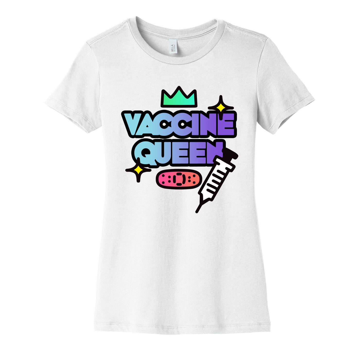 Vaccine Queen Women's Cotton Tee