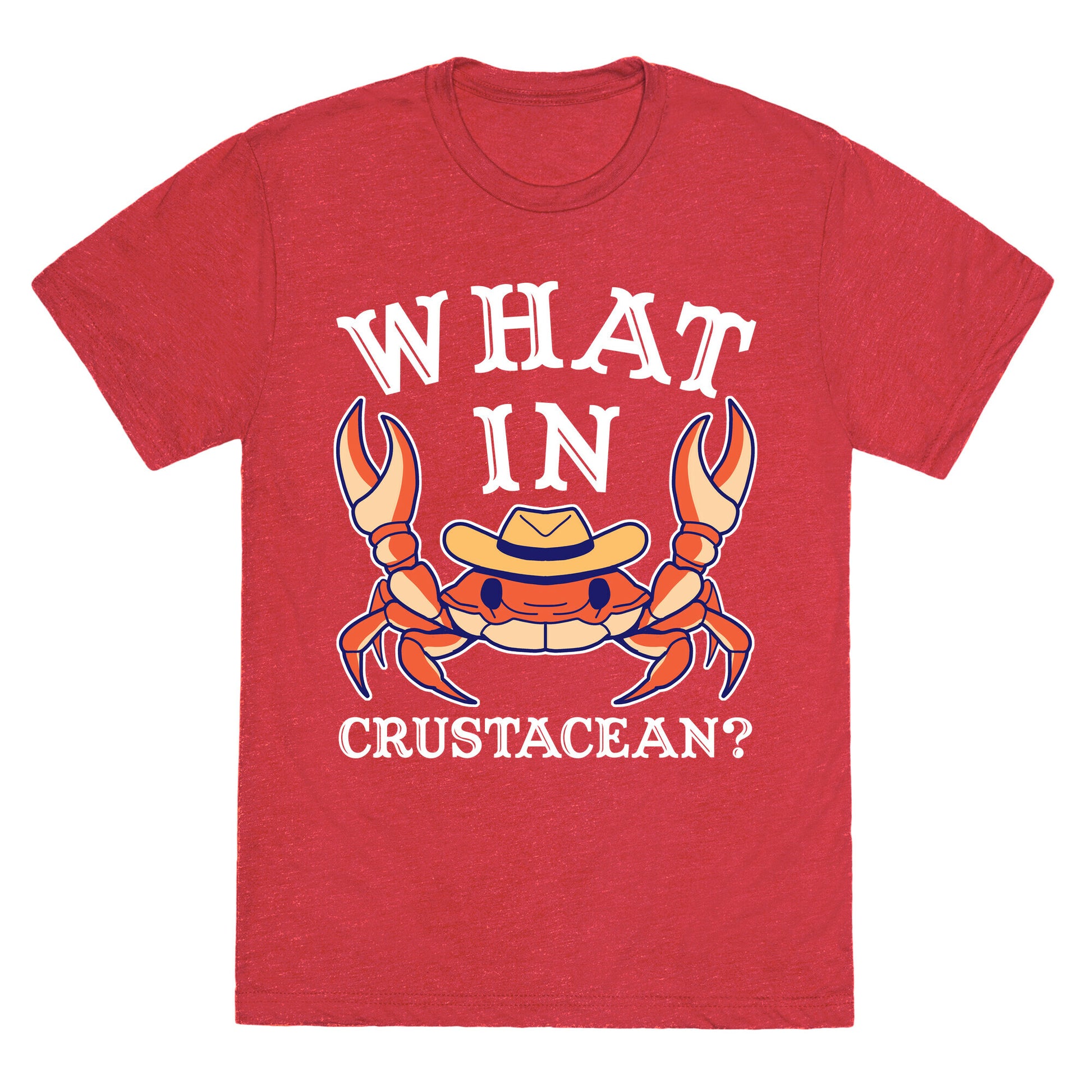 What In Crustacean? Unisex Triblend Tee