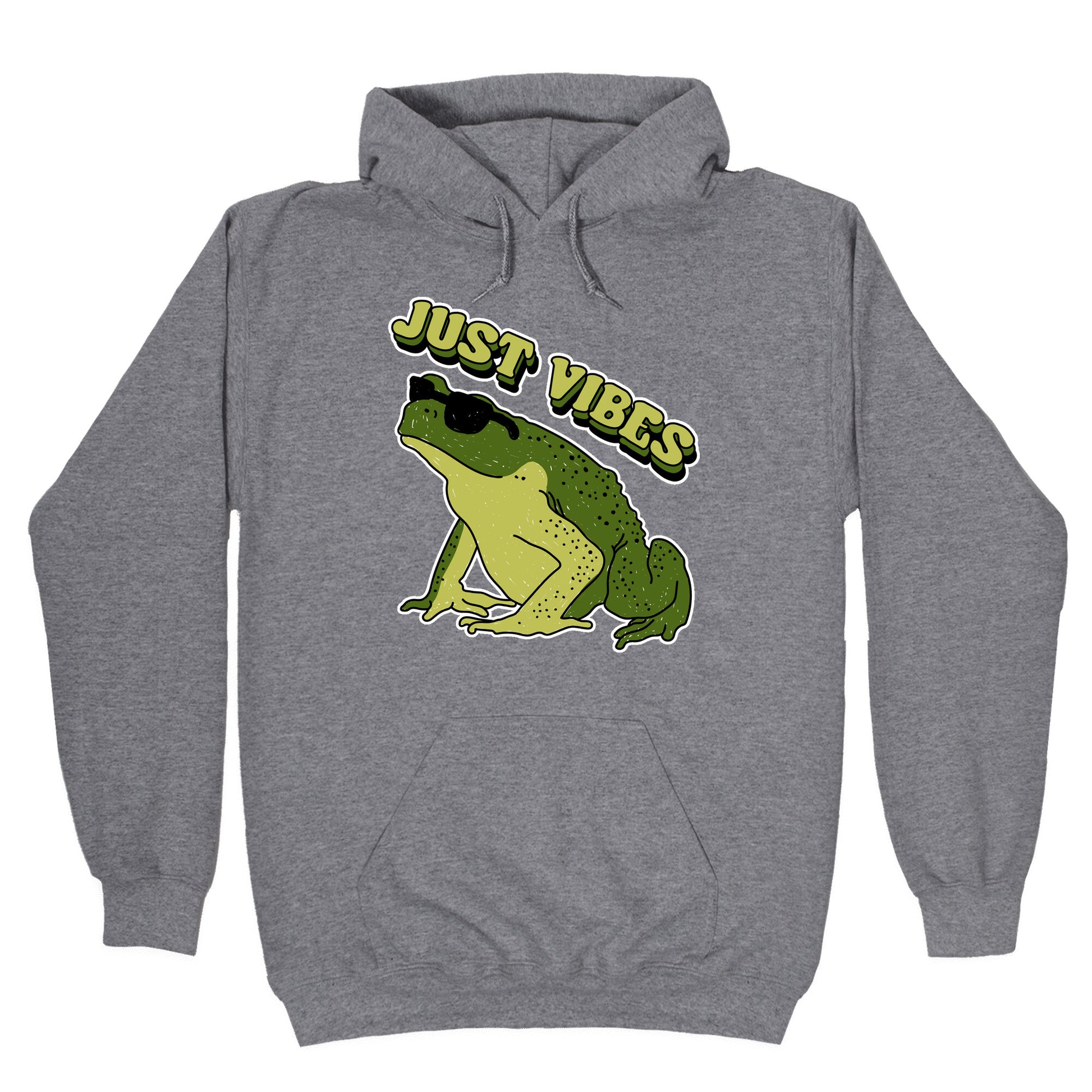 Just Vibes Frog Hoodie