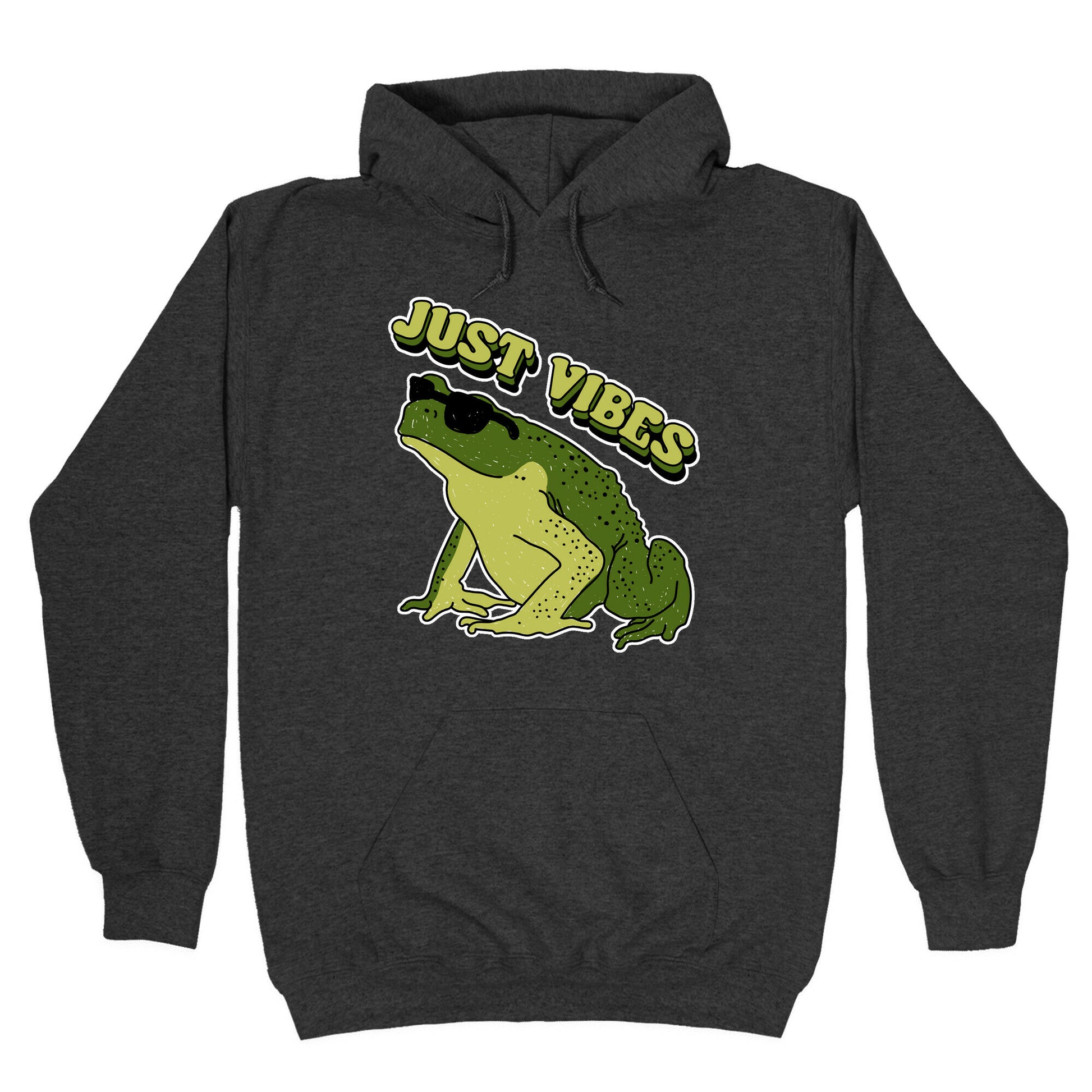 Just Vibes Frog Hoodie