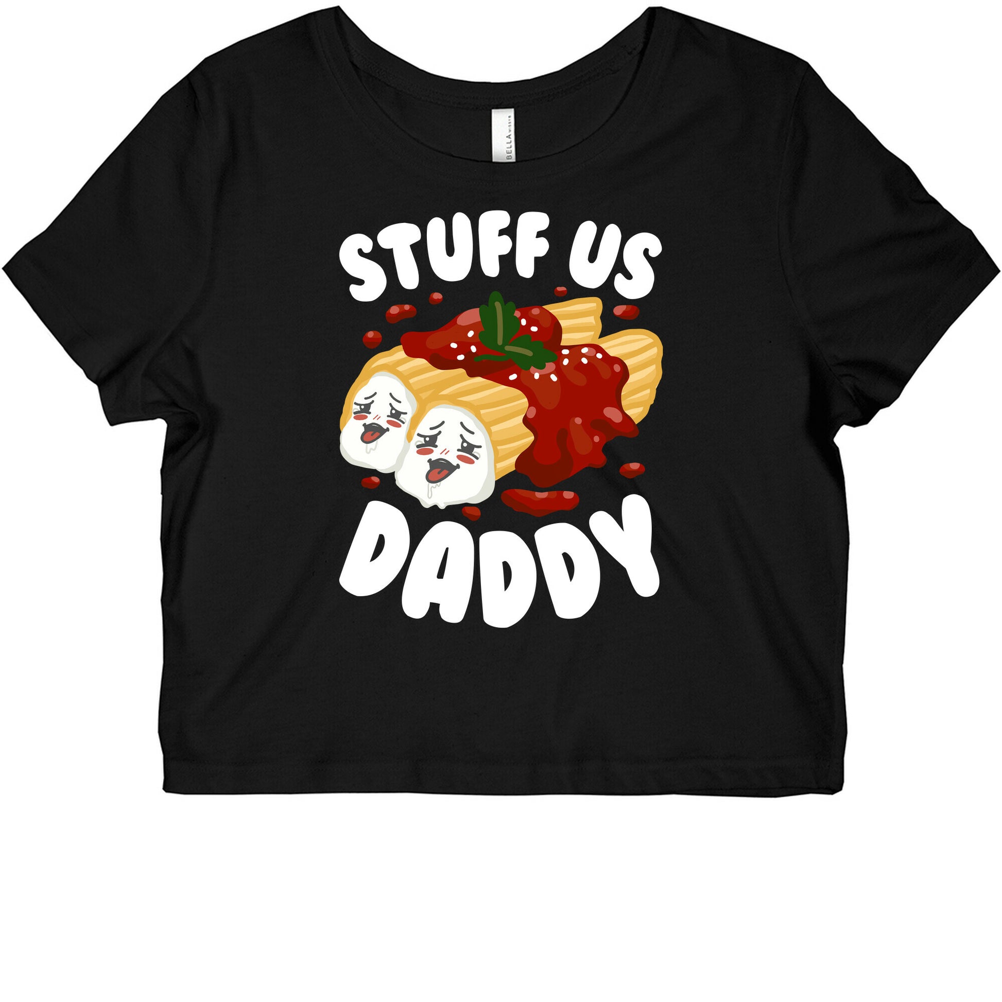 Stuff Us Daddy Manicotti Graphic Baby Tee