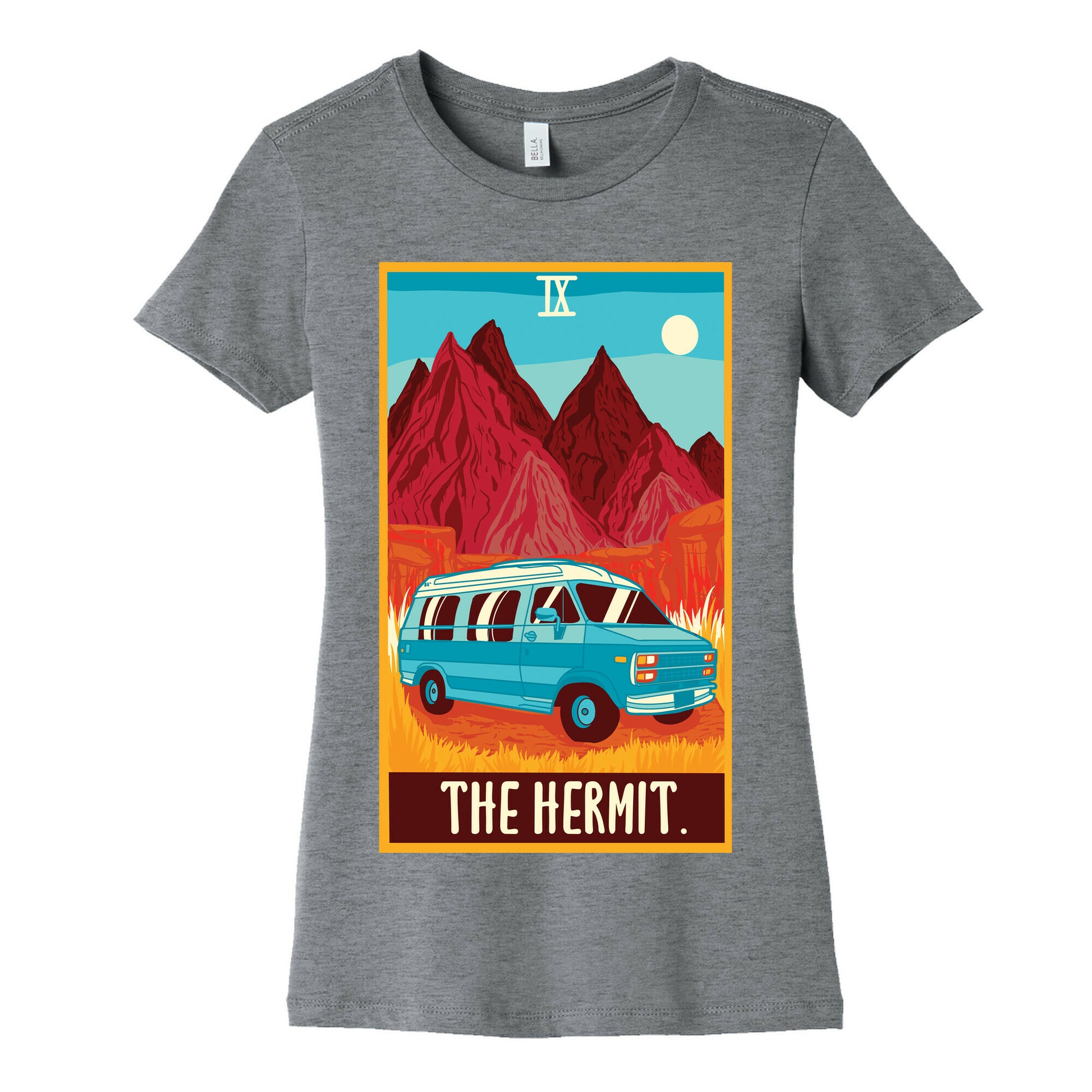 The Hermit Van Life Tarot Women's Cotton Tee