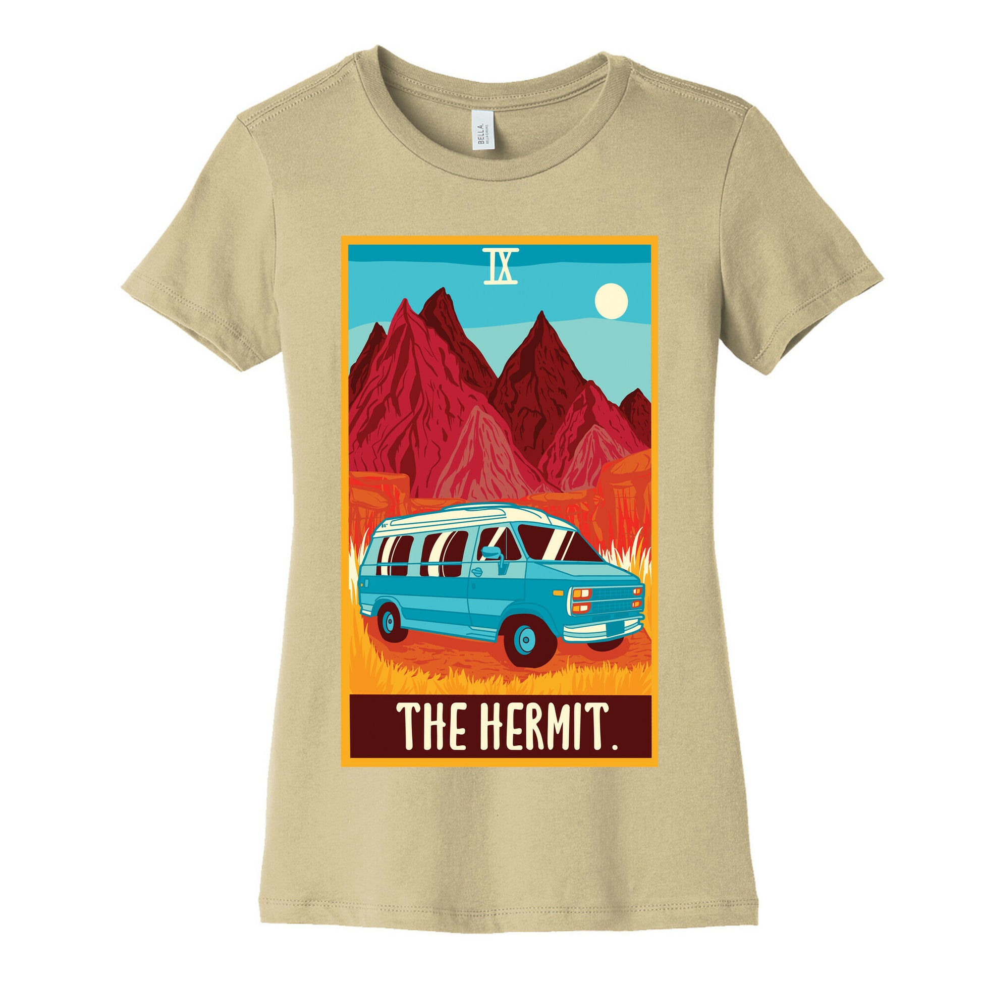 The Hermit Van Life Tarot Women's Cotton Tee