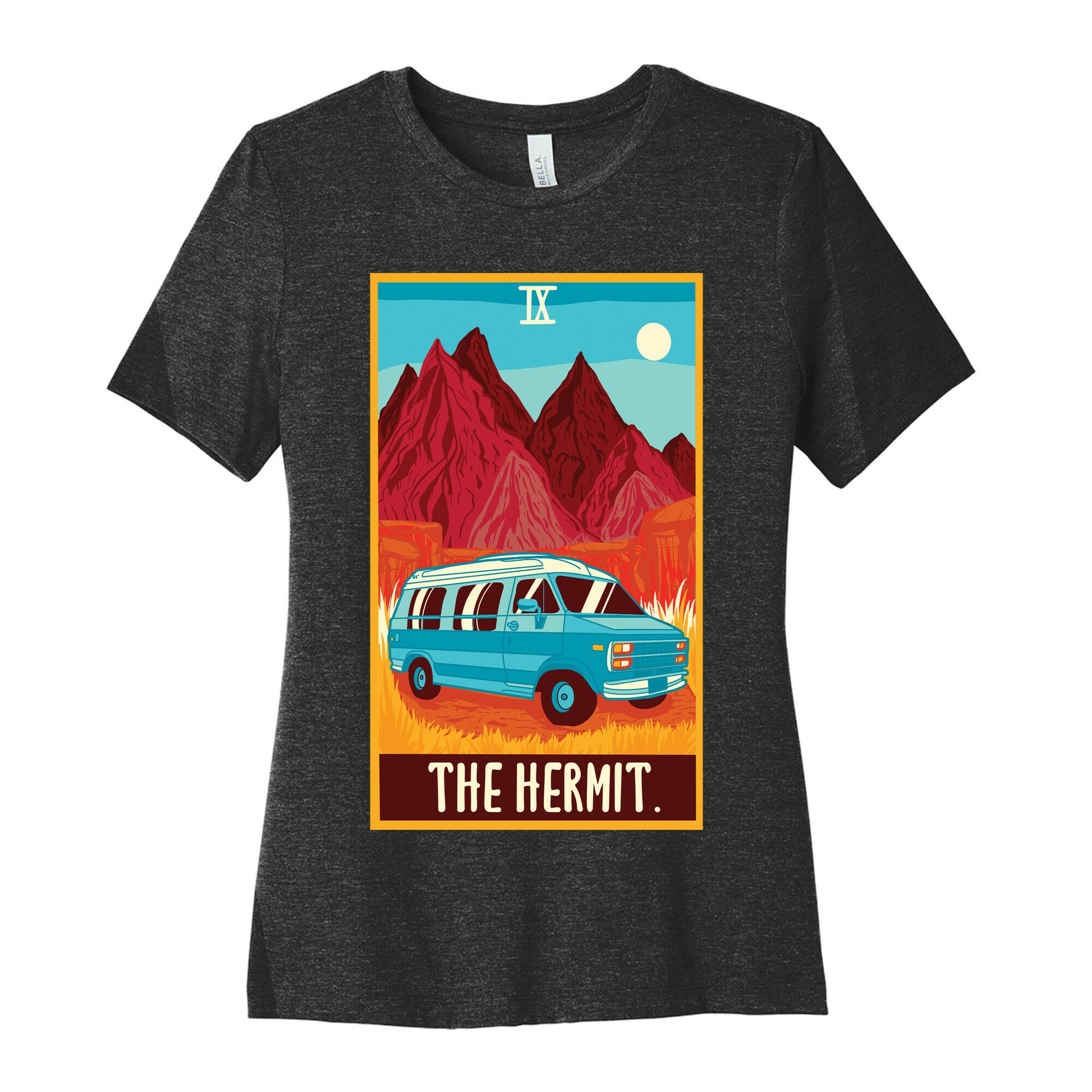 The Hermit Van Life Tarot Women's Cotton Tee