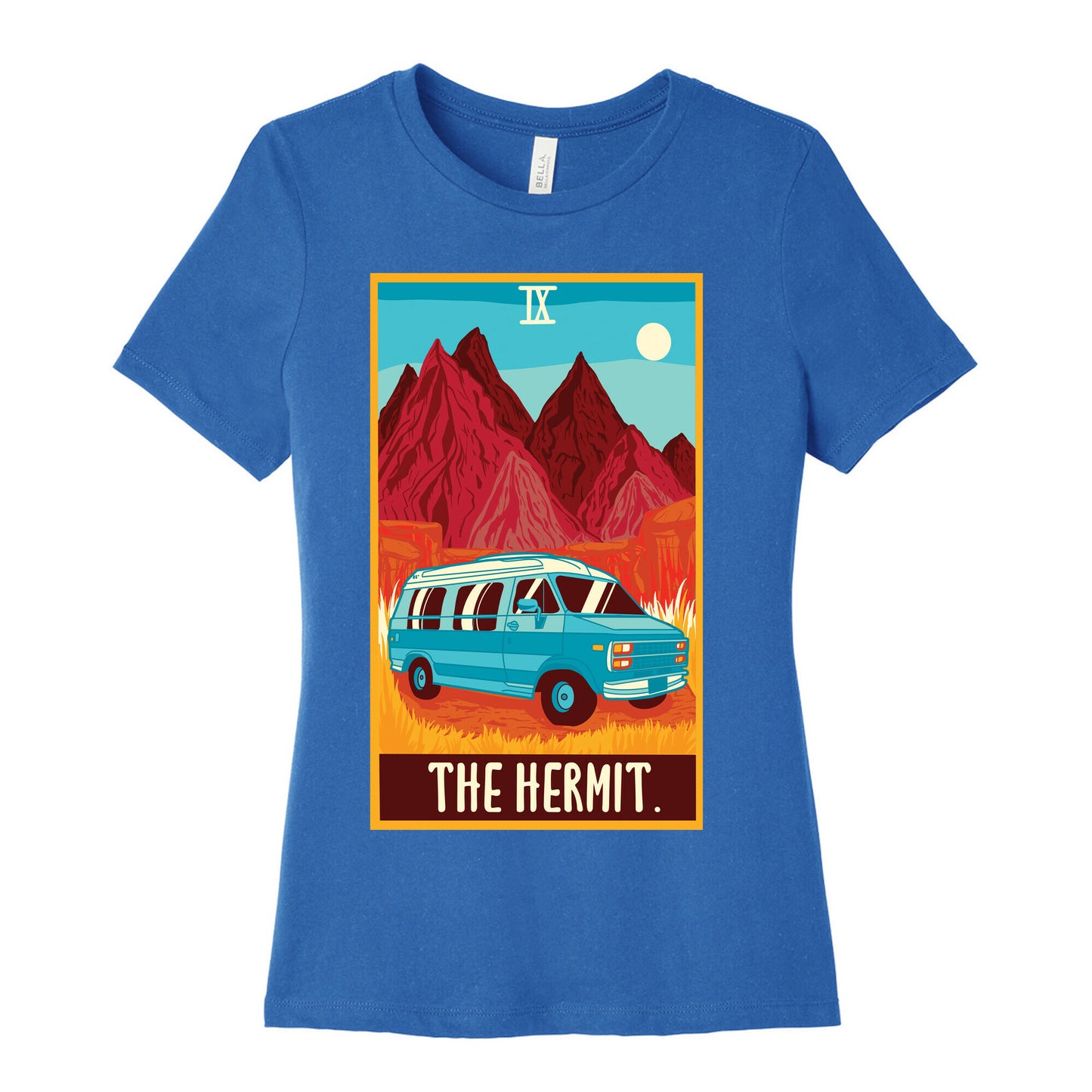 The Hermit Van Life Tarot Women's Cotton Tee