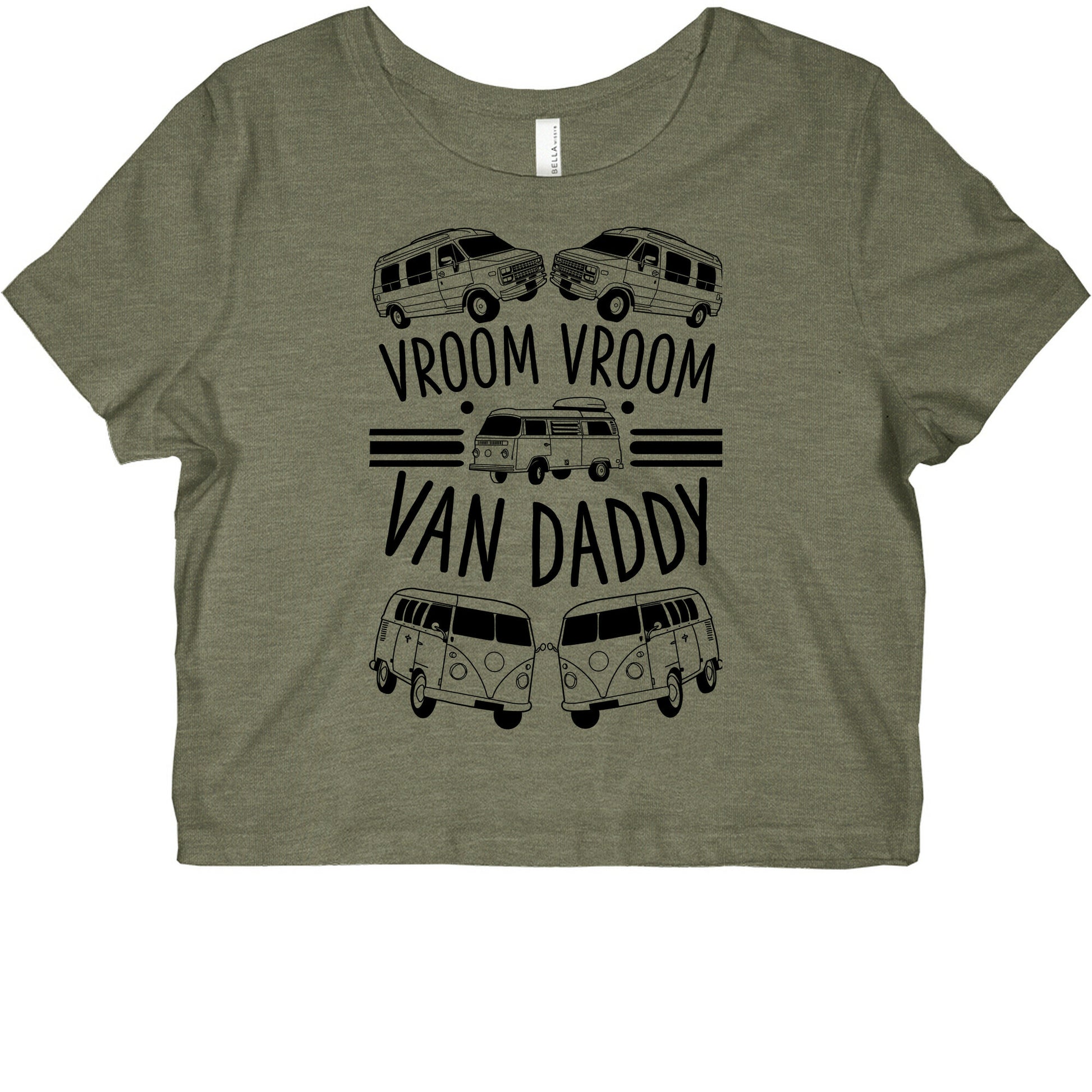 Vroom Vroom Van Daddy Graphic Baby Tee