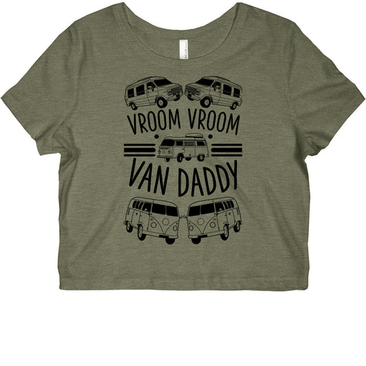 Vroom Vroom Van Daddy Graphic Baby Tee