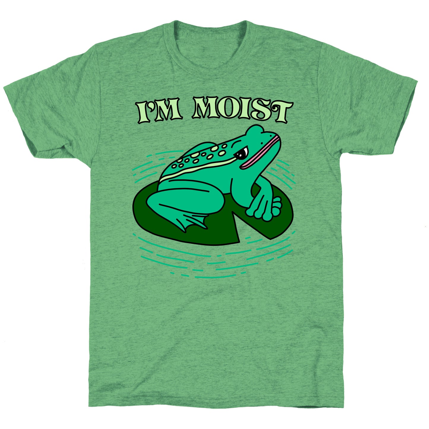 I'm Moist Frog Unisex Triblend Tee