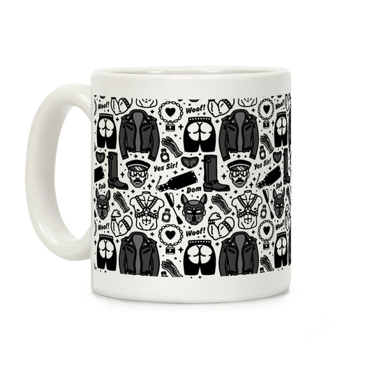 Leather Daddy Pattern Coffee Mug