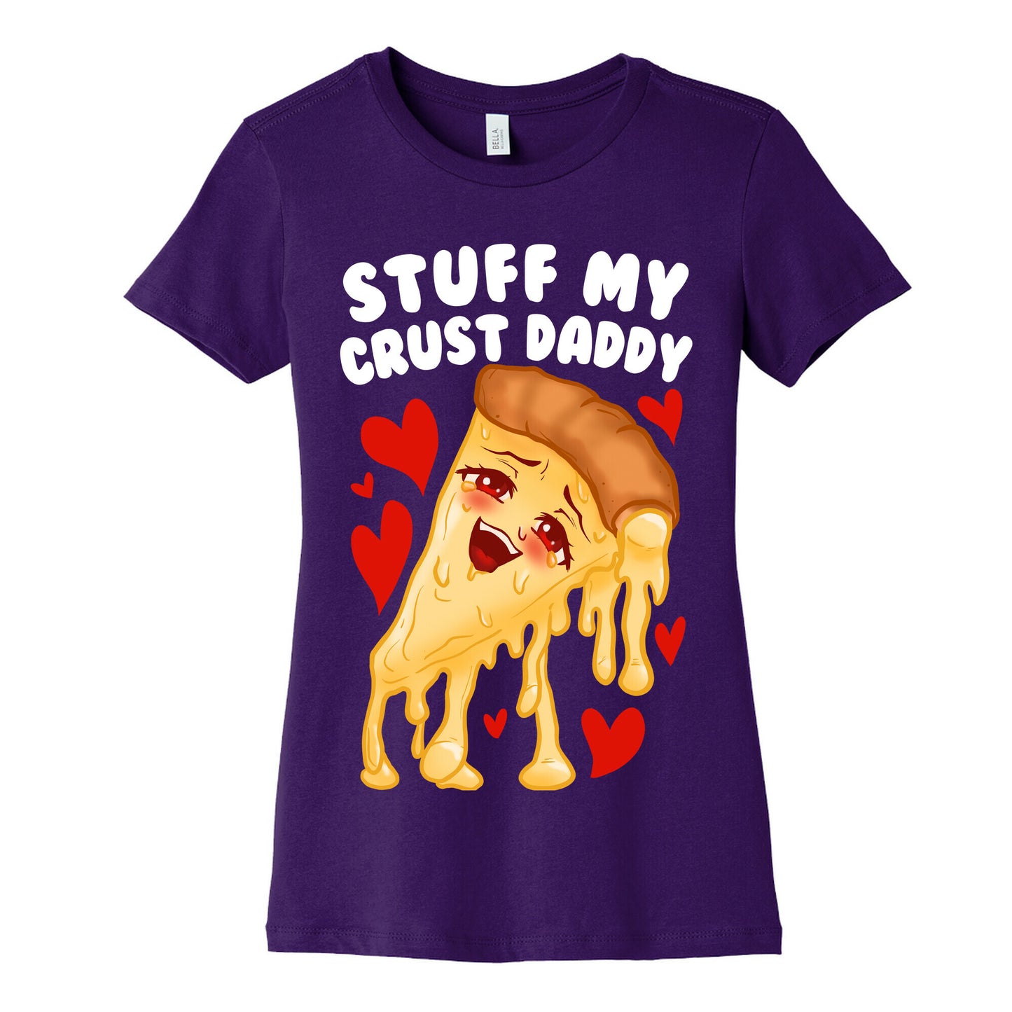 Stuff My Crust Daddy Women's Cotton Tee