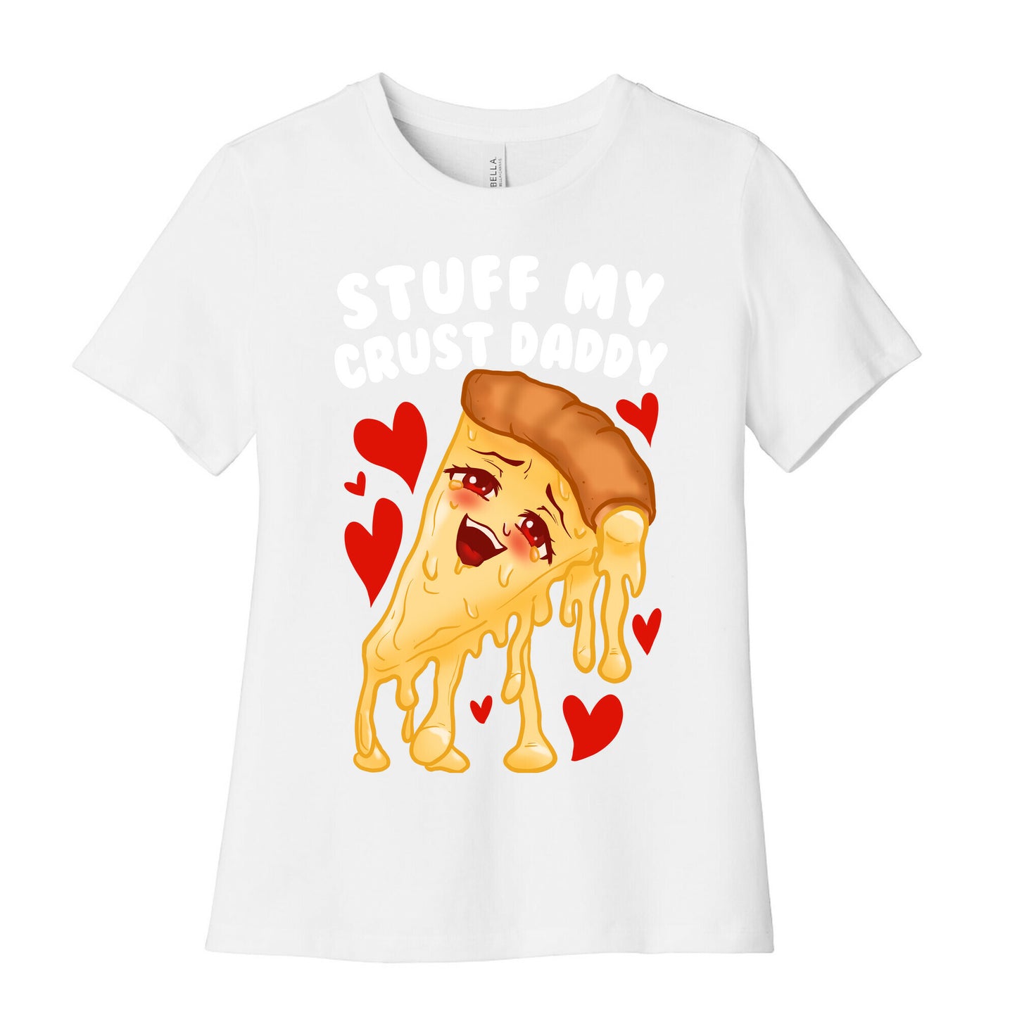 Stuff My Crust Daddy Women's Cotton Tee