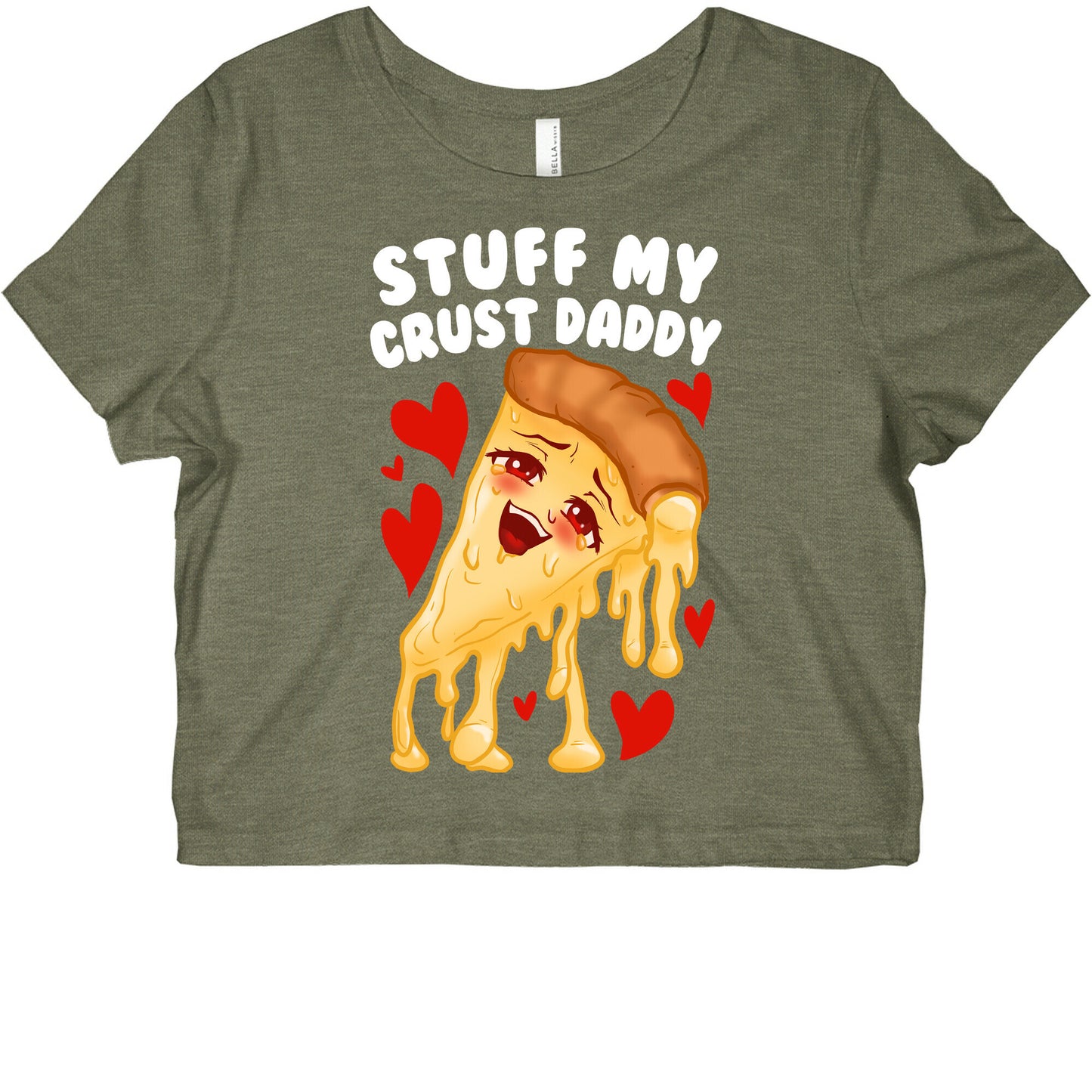 Stuff My Crust Daddy Graphic Baby Tee