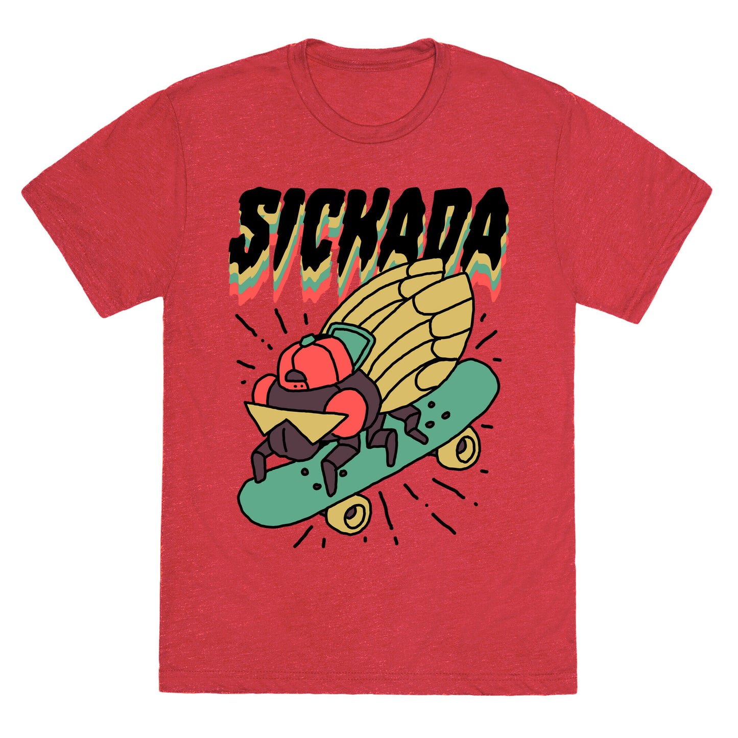 SICKada Cicada Unisex Triblend Tee