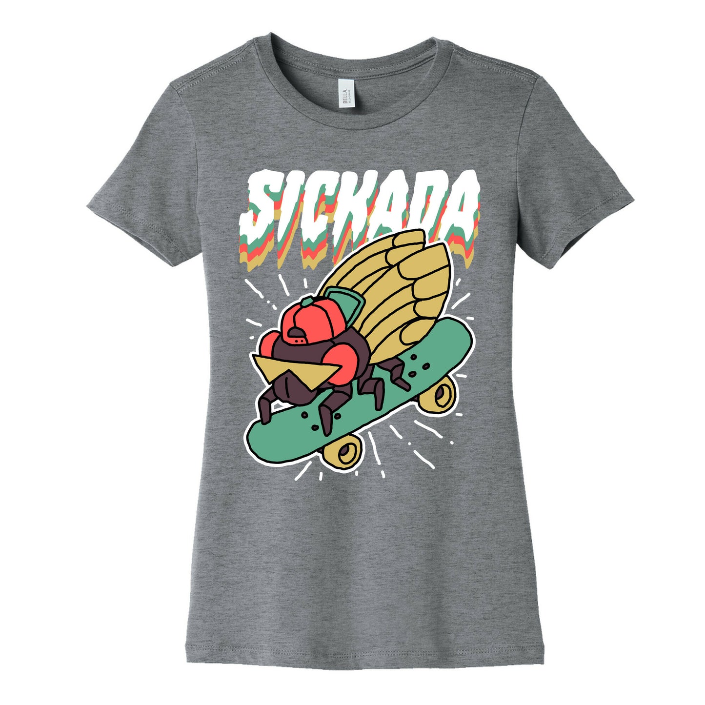 SICKada Cicada Women's Cotton Tee