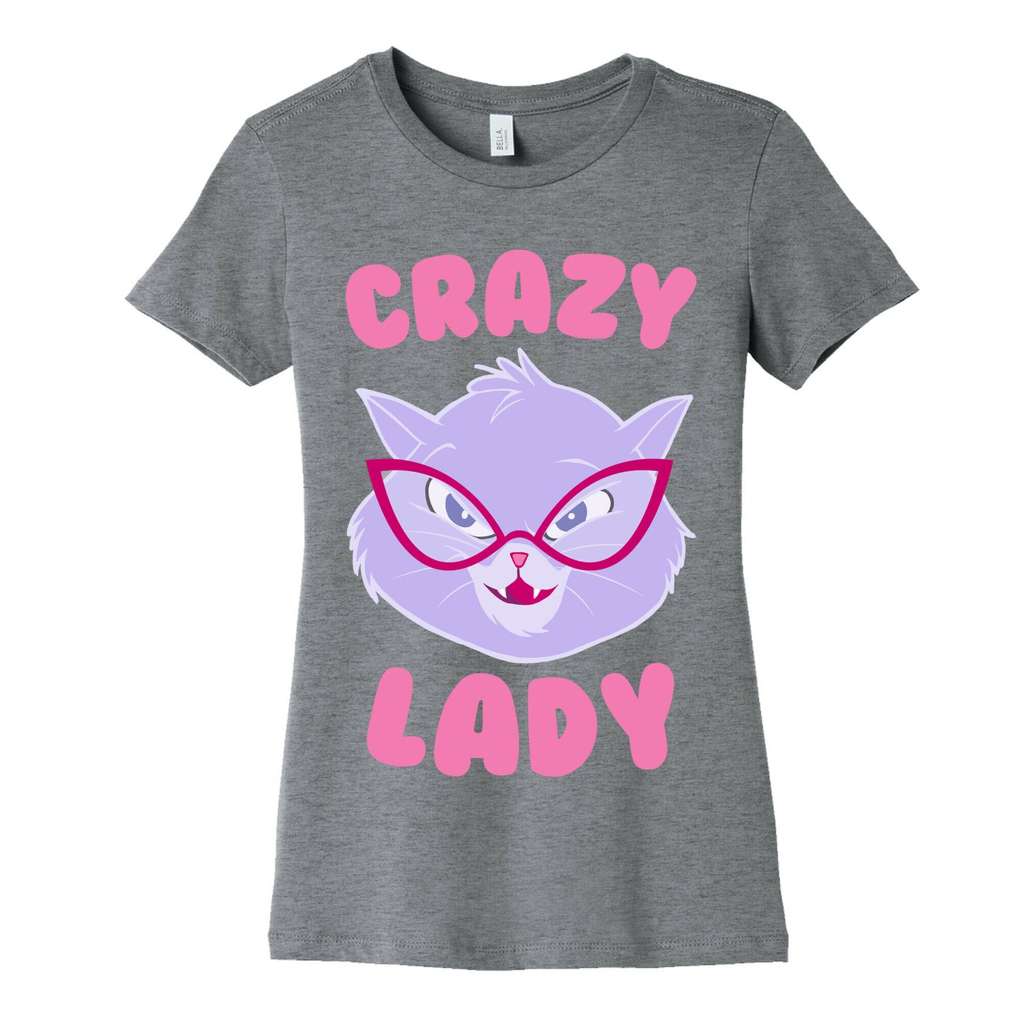 Crazy Cat Lady Women's Cotton Tee