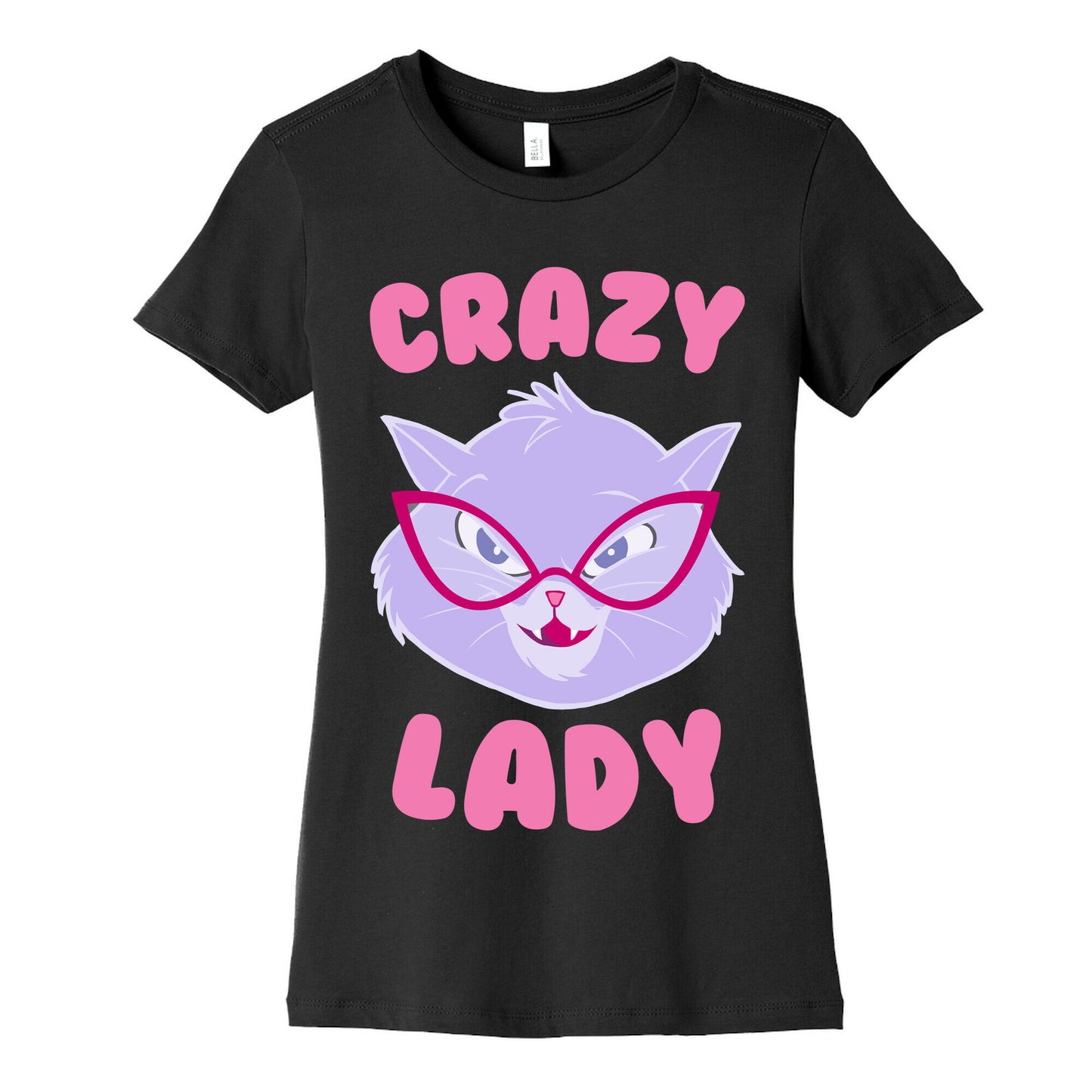 Crazy Cat Lady Women's Cotton Tee