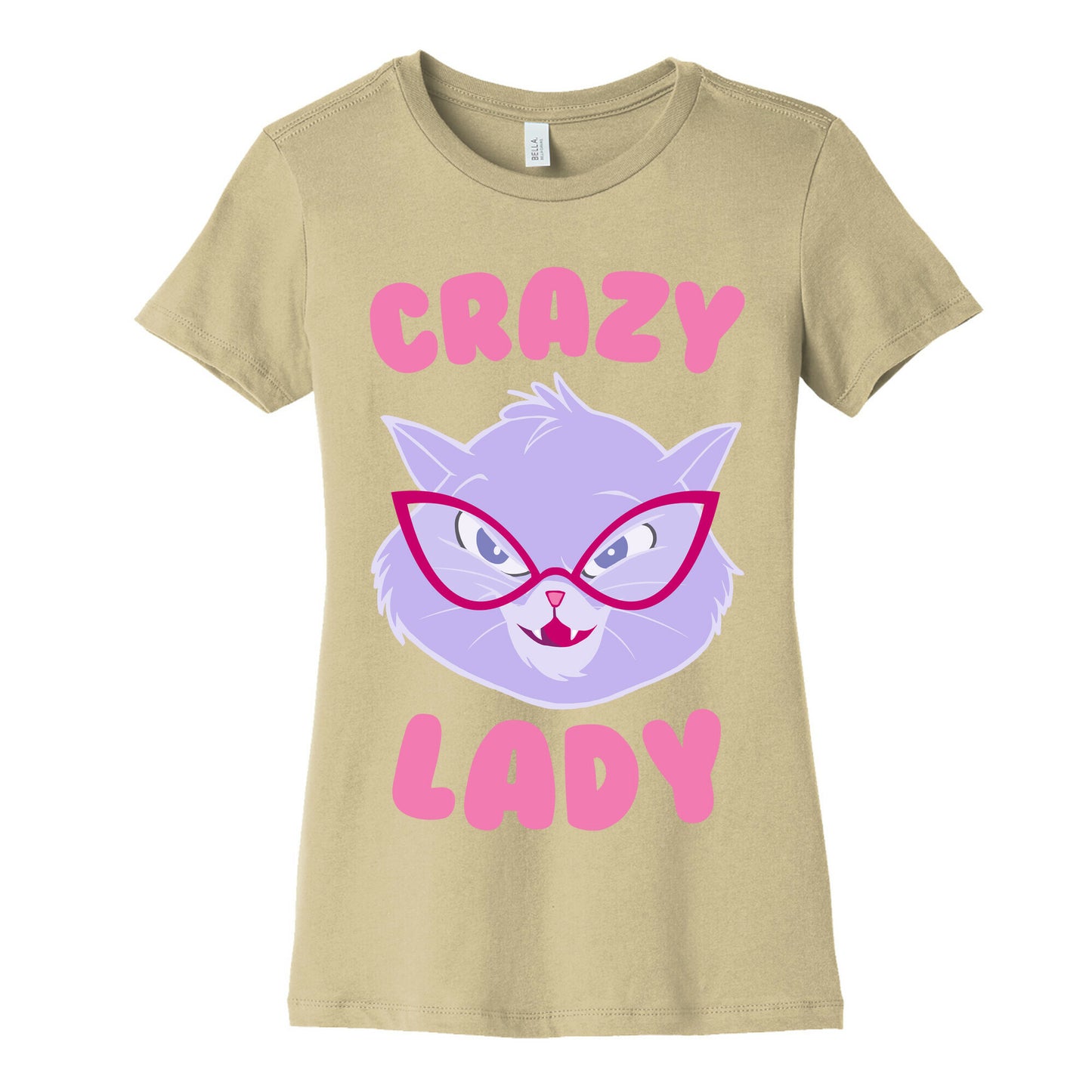 Crazy Cat Lady Women's Cotton Tee